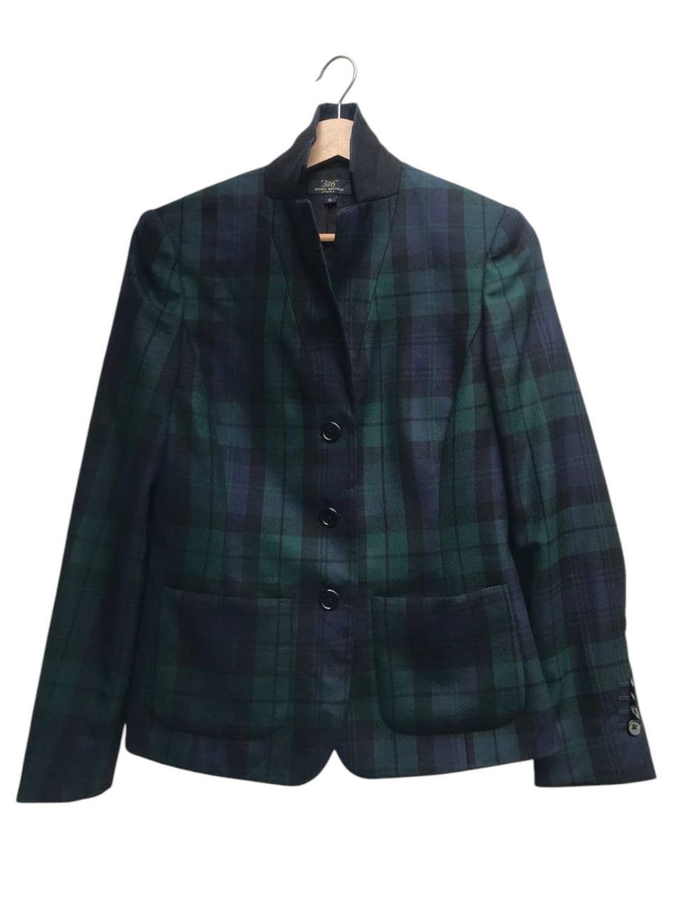 Brooks Brothers Brooks Brothers Plaid Wool Jacket Size US XS / EU 42 / 0 - 2 Thumbnail