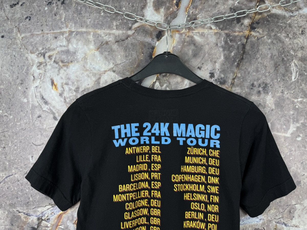 Vintage Men’s Bruno Mars The 24K Magic World Tour T-Shirt Size M Size US M / EU 48-50 / 2 - 9 Thumbnail