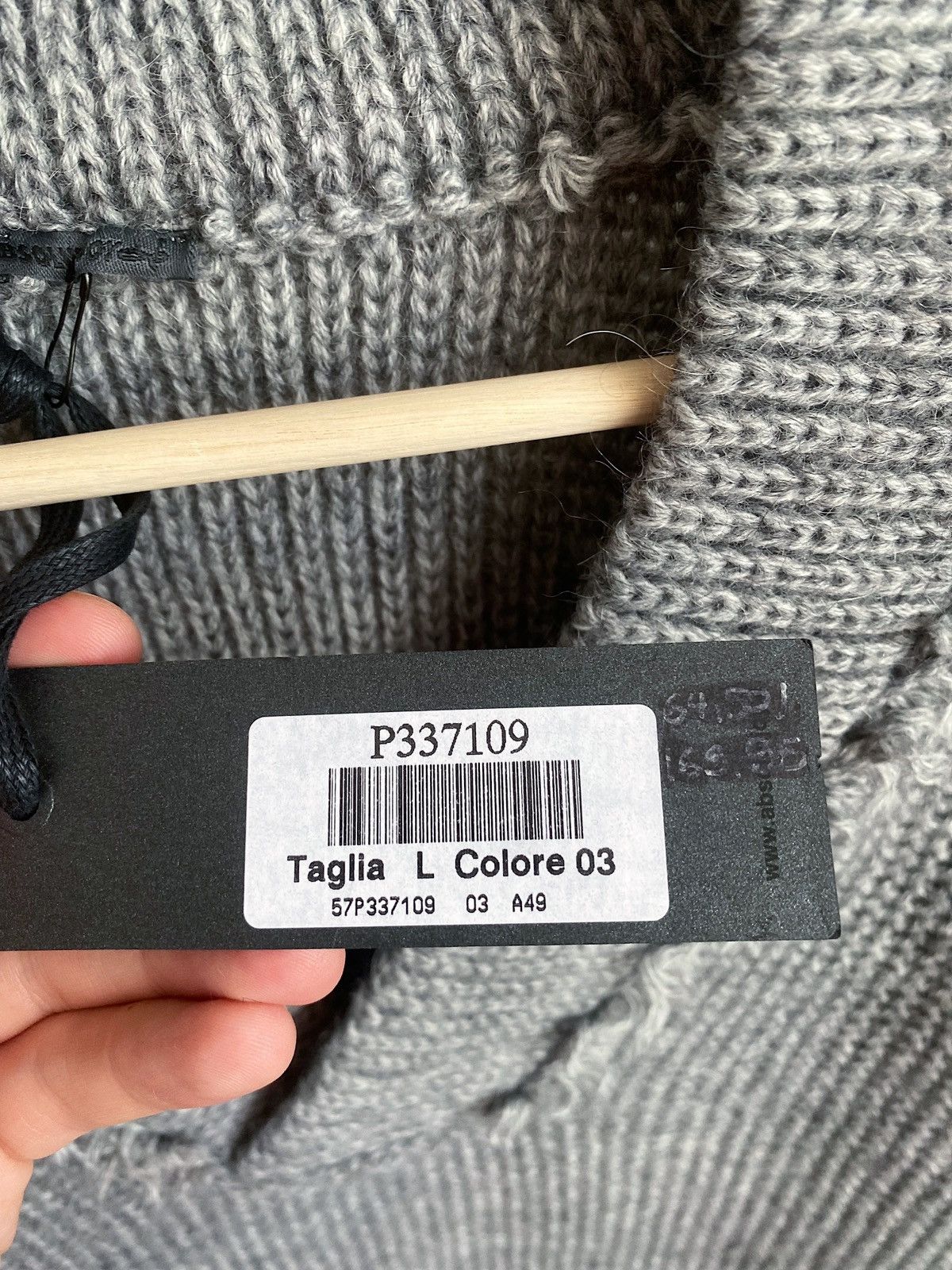 Absolut Joy Absolut Joy Wool Knit Sweater Made In Italy Size L Size US L / EU 52-54 / 3 - 16 Thumbnail