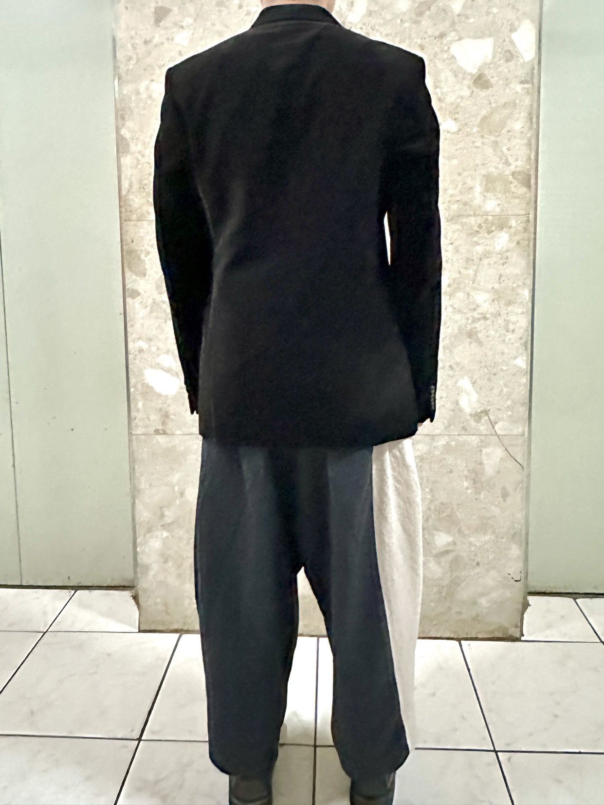 Yohji Yamamoto AW05 BLACK VELVET JACKET Size US M / EU 48-50 / 2 - 6 Thumbnail