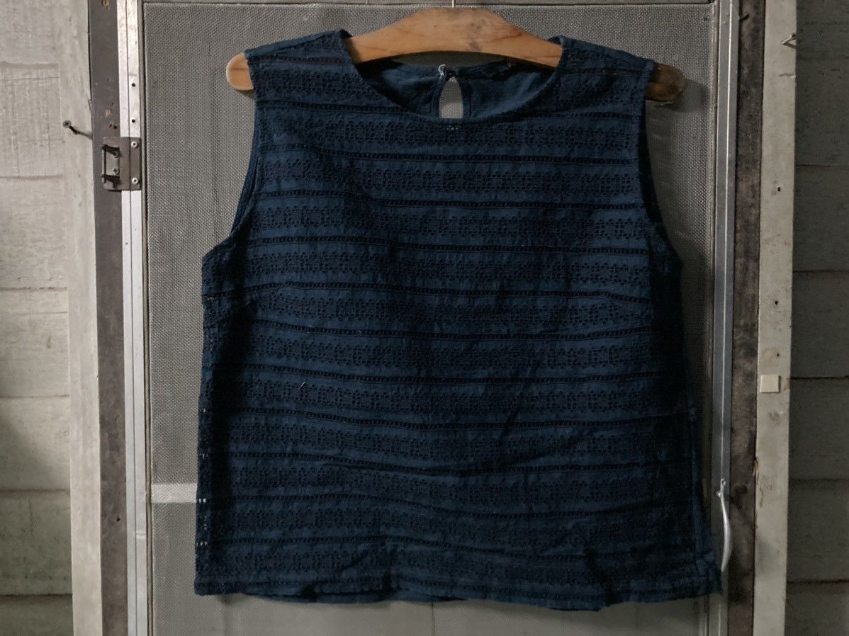 45rpm × Designer × Japanese Brand Vest 45rpm indigo Size M / US 6-8 / IT 42-44 - 1 Thumbnail