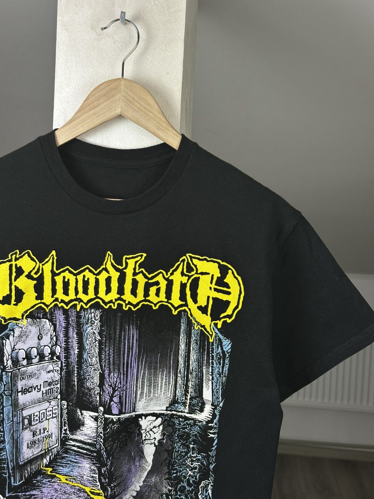Haunted Mound Blood Bath Y2K Tee Black Bloody Wire Bat Tee Size US M / EU 48-50 / 2 - 3 Thumbnail