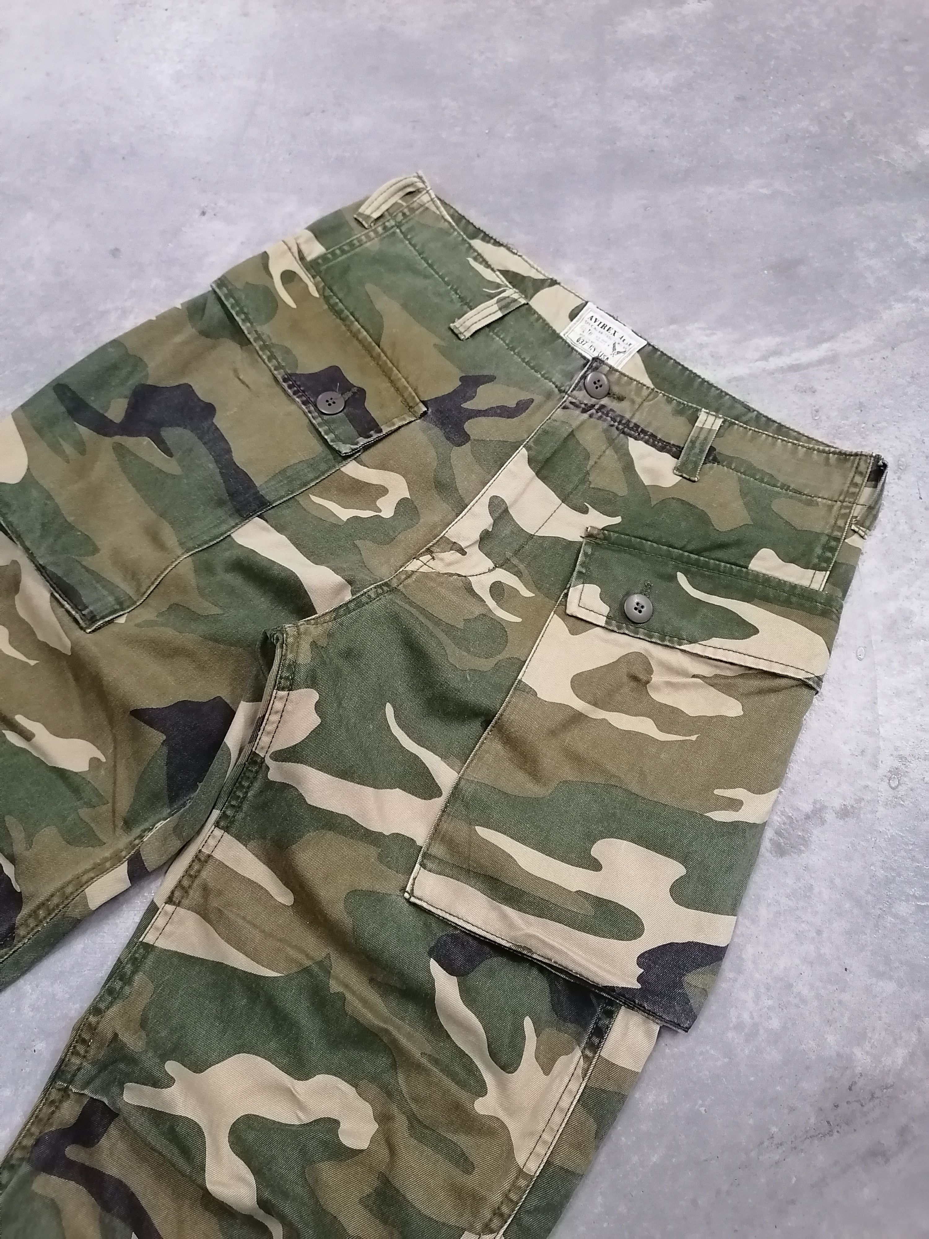 Avirex Ltd Camouflage Monkey Pants