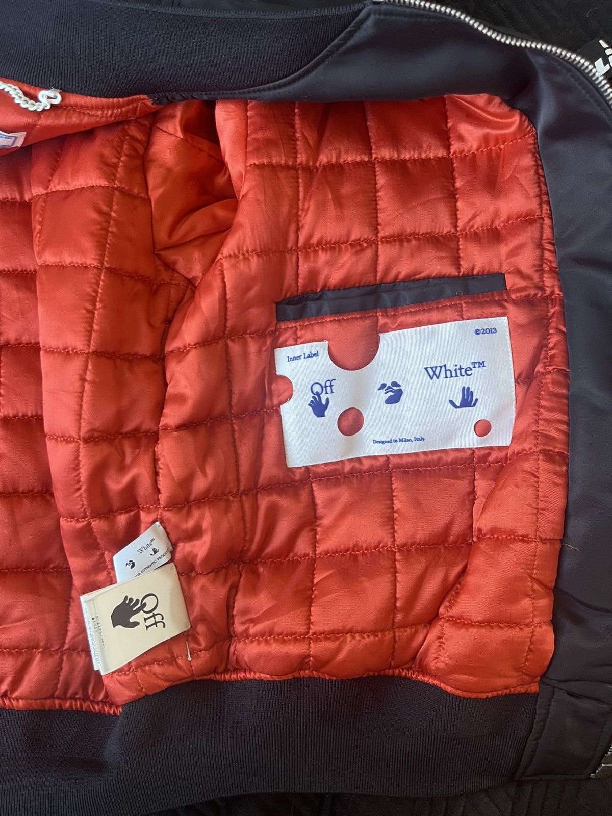 Off-White Off white bomber jacket Size US M / EU 48-50 / 2 - 8 Thumbnail