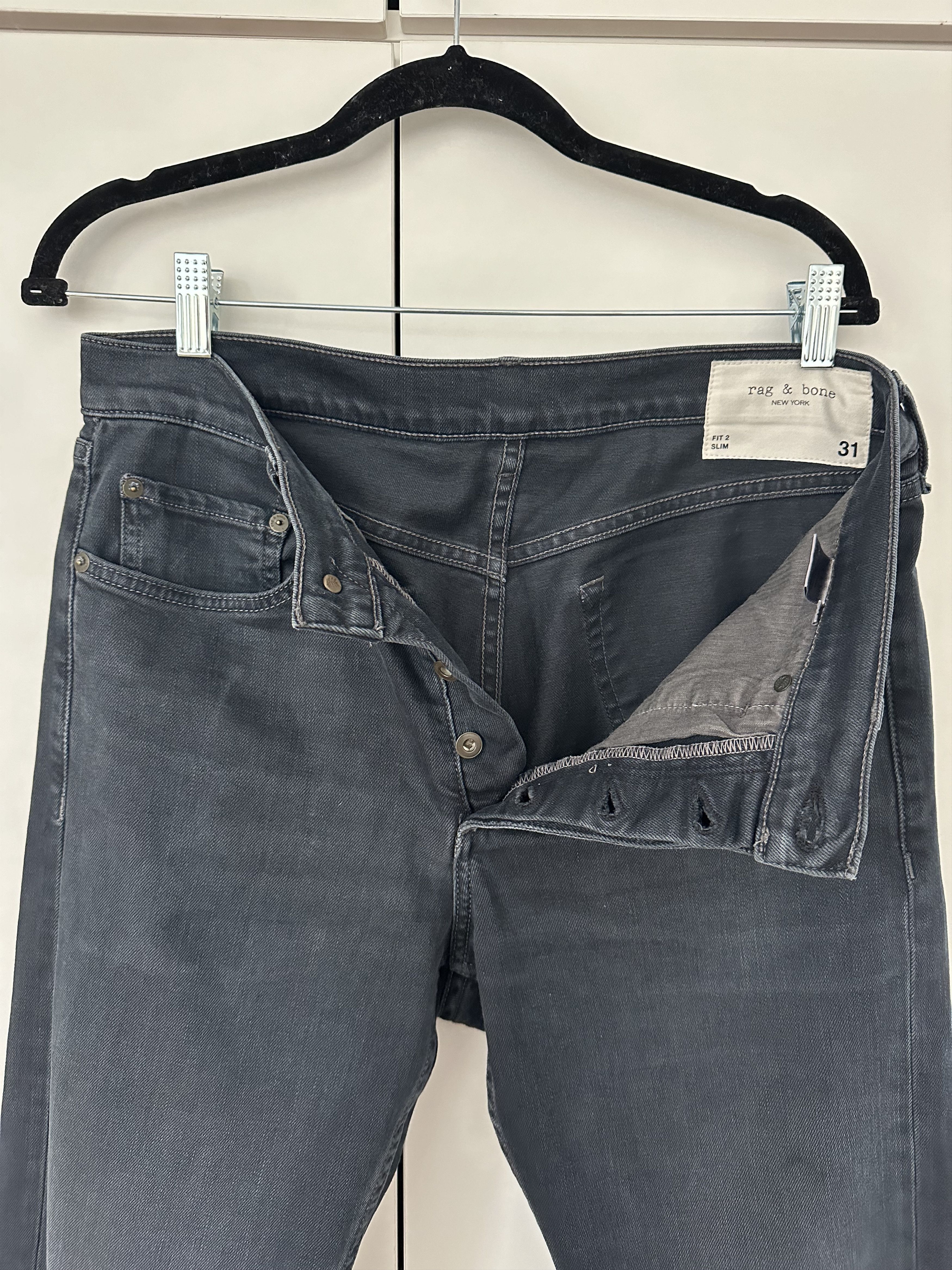 Rag & Bone Fit 2 - Minna Jean - Size 31 x 28 Size US 31 - 5 Thumbnail