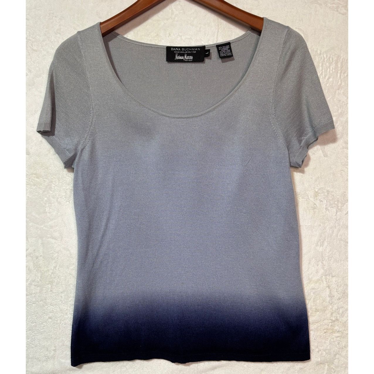 Neiman Marcus DANA BUCHMAN for Neiman's 2-combo Cashmere Cardigan Top | L Size L / US 10 / IT 46 - 9 Thumbnail