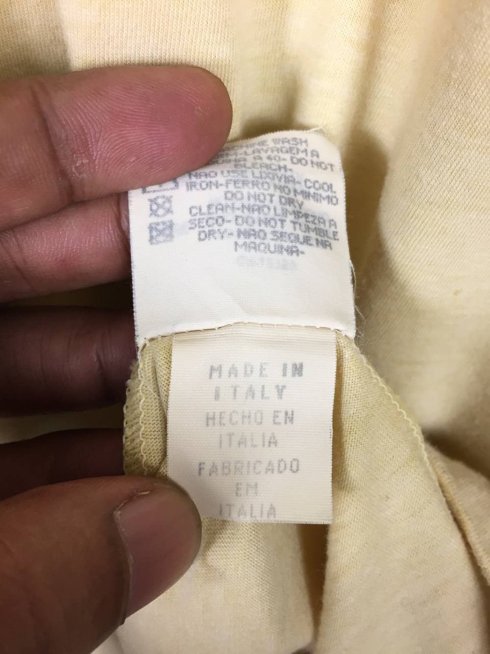 Vintage Vtg Stefanel Ground Crew VA-192 Made In Italy Tee Size US M / EU 48-50 / 2 - 10 Thumbnail