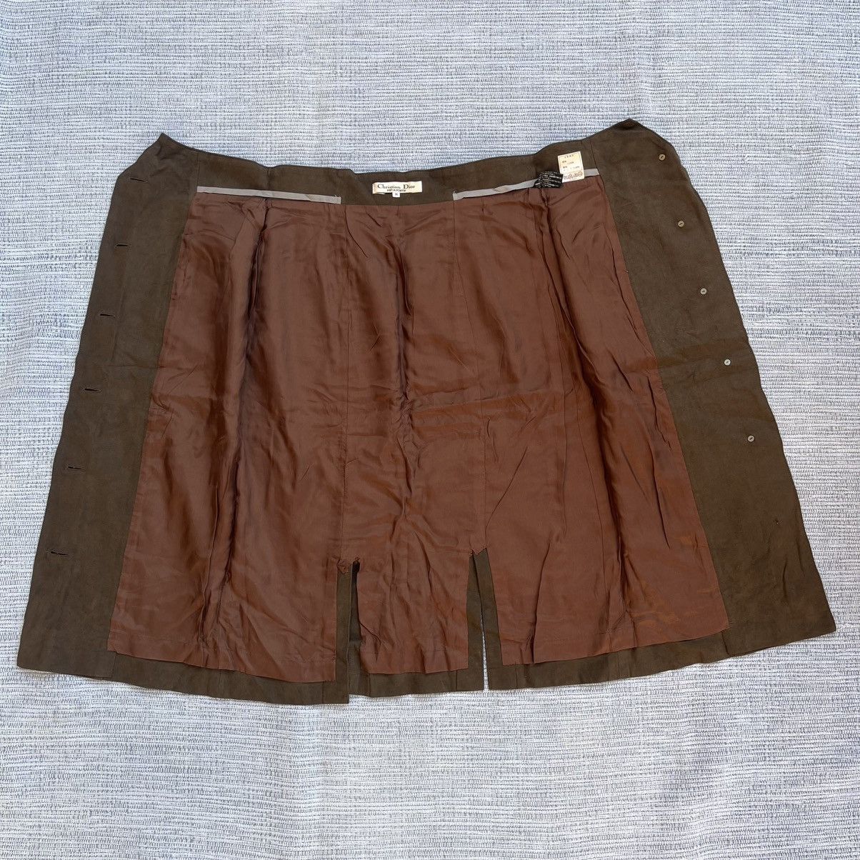 Christian Dior Monsieur Vintage Christian Dior midi skirt Size 29" - 9 Thumbnail