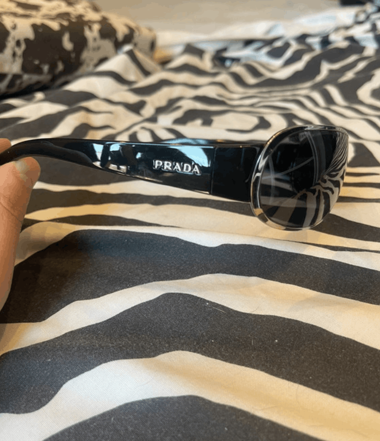 Prada Prada Sunglasses Logo GG OG Sport Square 90s Pop TV EX0243 Size ONE SIZE - 1 Thumbnail