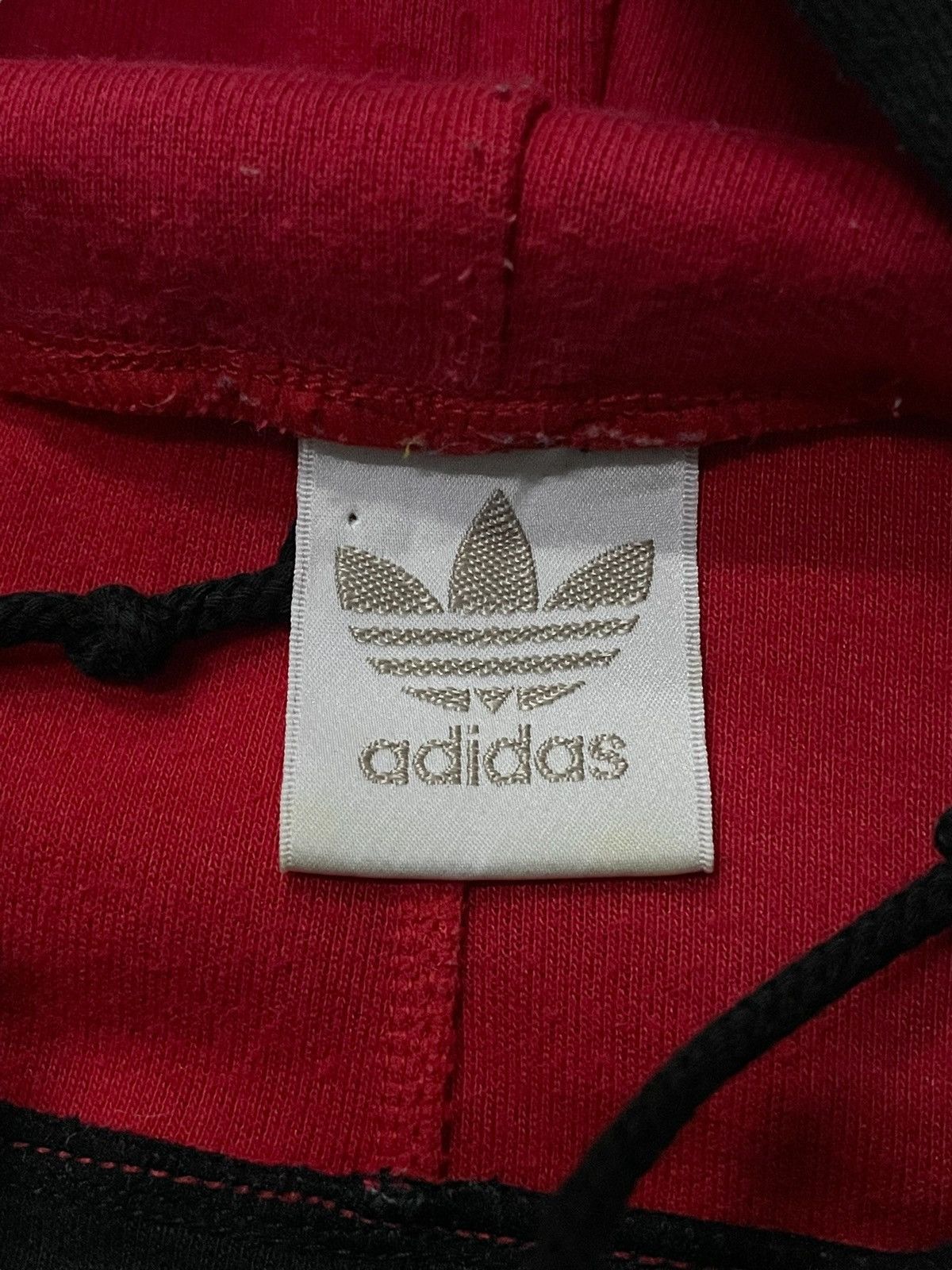 Adidas × RUN DMC × Vintage Vintage 80s Adidas Run Dmc Style Embroidered Jumper Hoodie Size US L / EU 52-54 / 3 - 13 Thumbnail