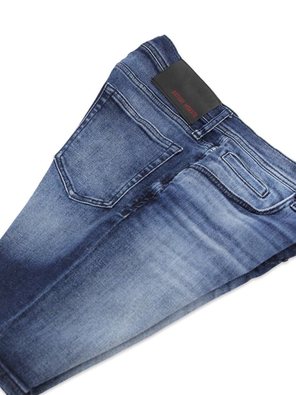 Antony Morato ANTONY MORATO Denim blue shorts Size US 30 / EU 46 - 5 Thumbnail