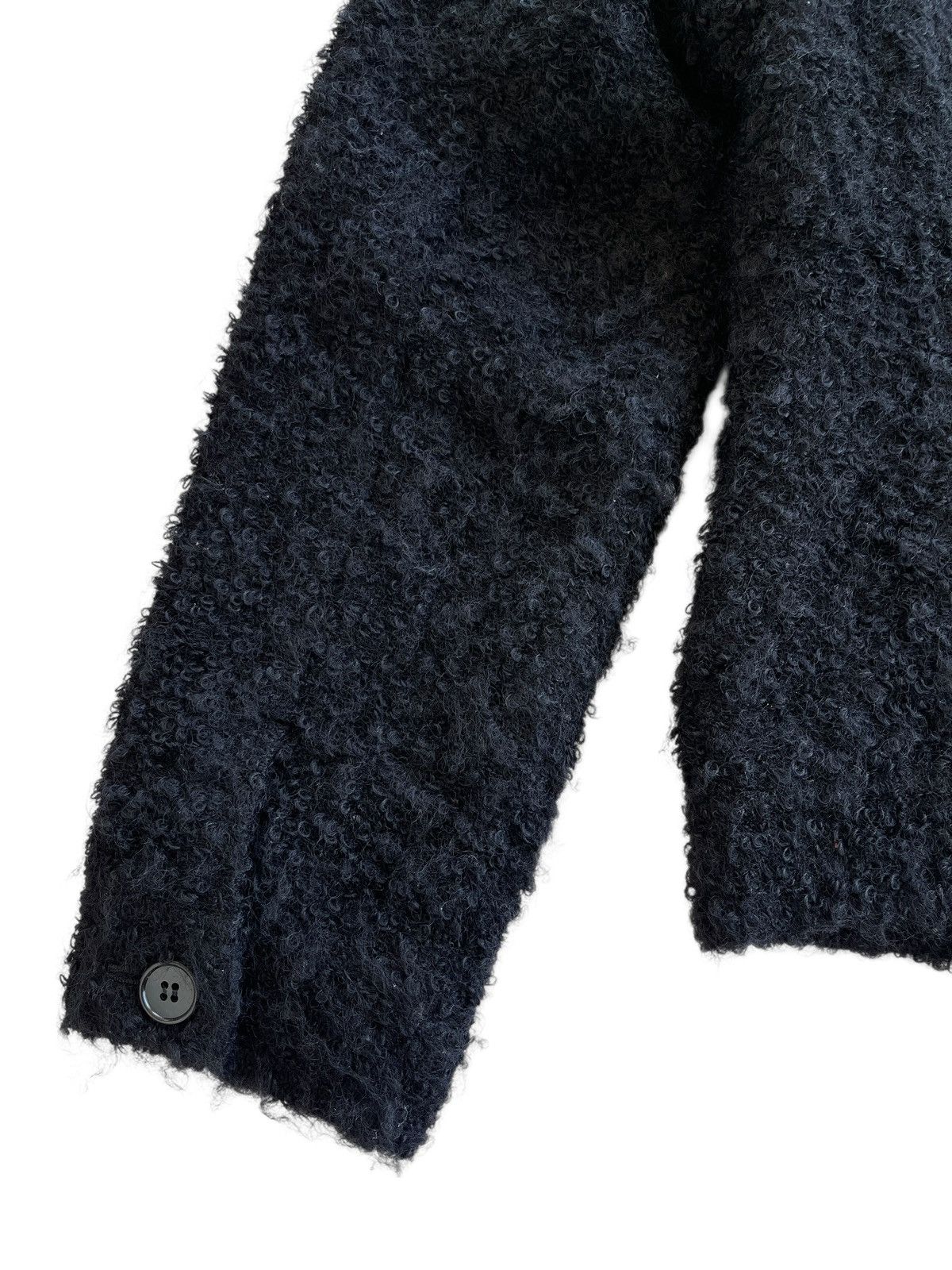 Issey Miyake Sunaokuwahara Wool Teddy Jacket Size M / US 6-8 / IT 42-44 - 7 Thumbnail