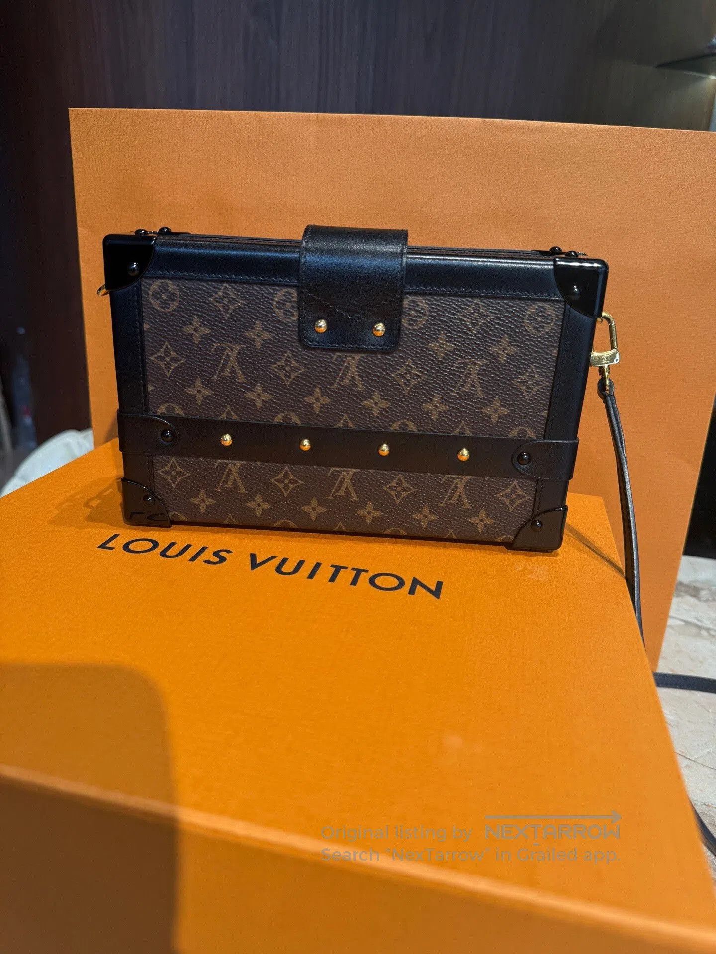 Louis Vuitton Louis Vuitton Pettie Malle Monogram Box Bag. Size ONE SIZE - 3 Thumbnail