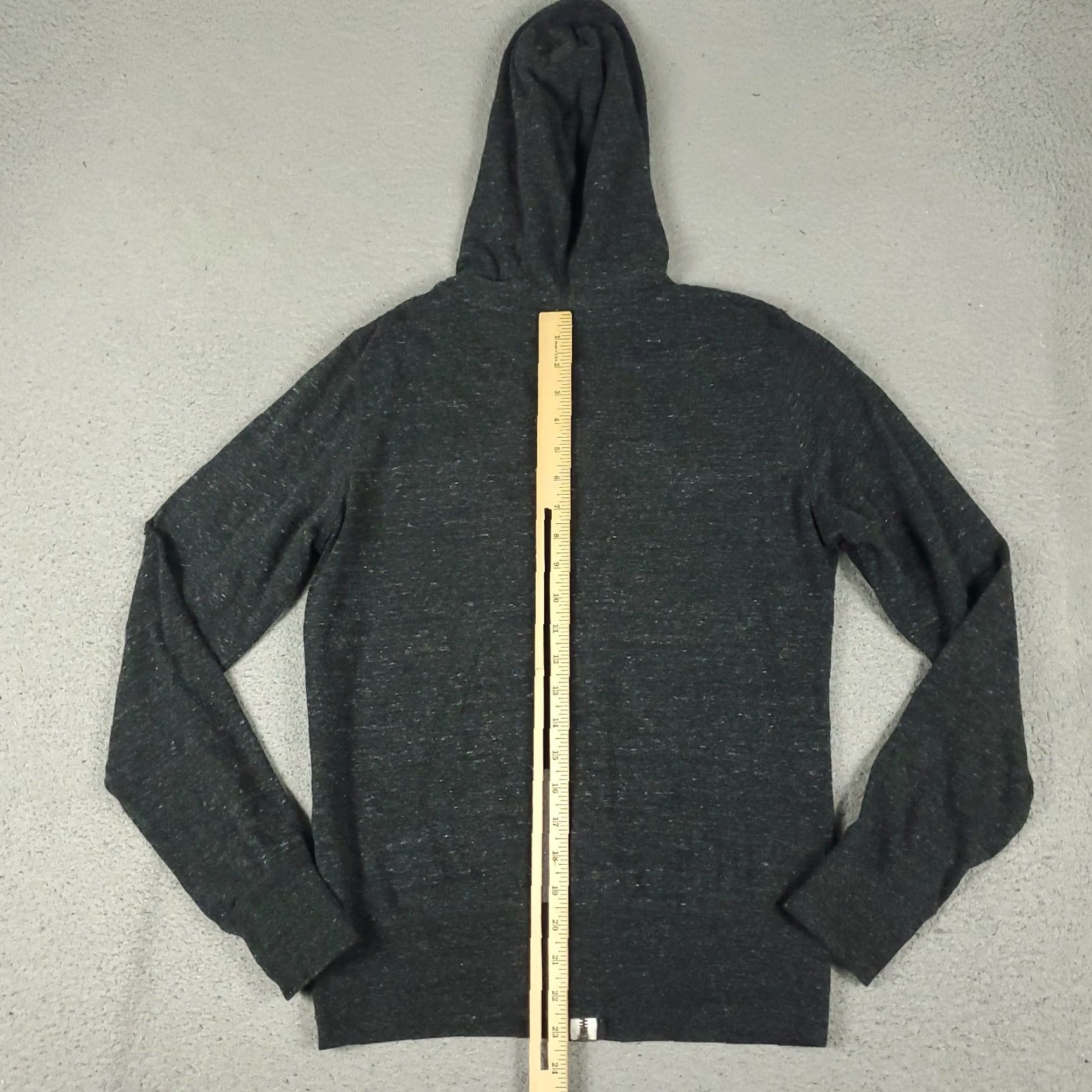 Nike Nike Hoodie Womens Medium Gray Swoosh Full Zip Sweatshirt (Vintage: No) Size M / US 6-8 / IT 42-44 - 5 Thumbnail