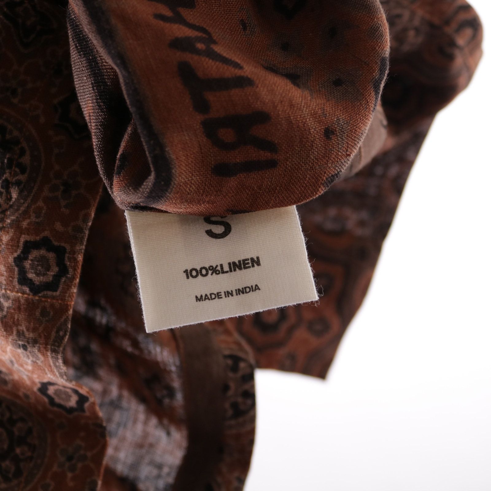 Story Mfg. Story MFG Greetings Shore Vacation Shirt Linen Small NWOT Size US S / EU 44-46 / 1 - 5 Thumbnail