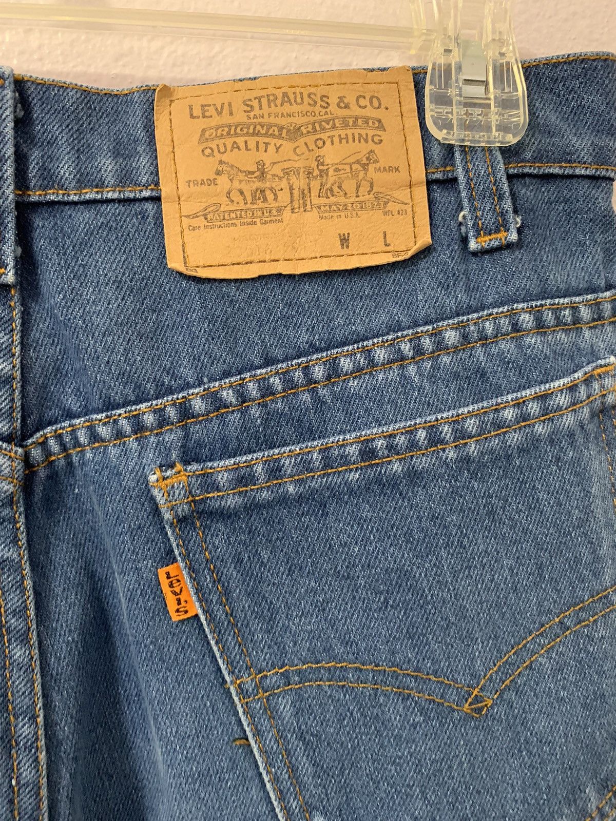 Levi's × Vintage Levi 516 Orange tab 32x32 Size US 32 / EU 48 - 3 Thumbnail