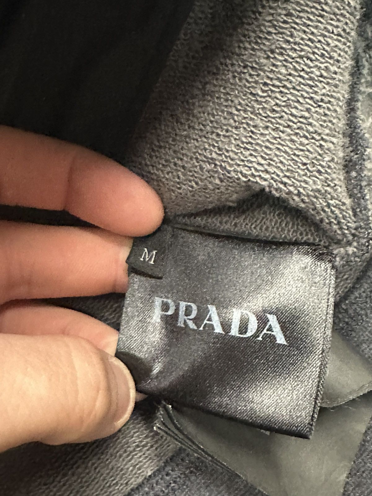 Prada Prada Basic Zip-Up Hoodie Size US M / EU 48-50 / 2 - 3 Thumbnail