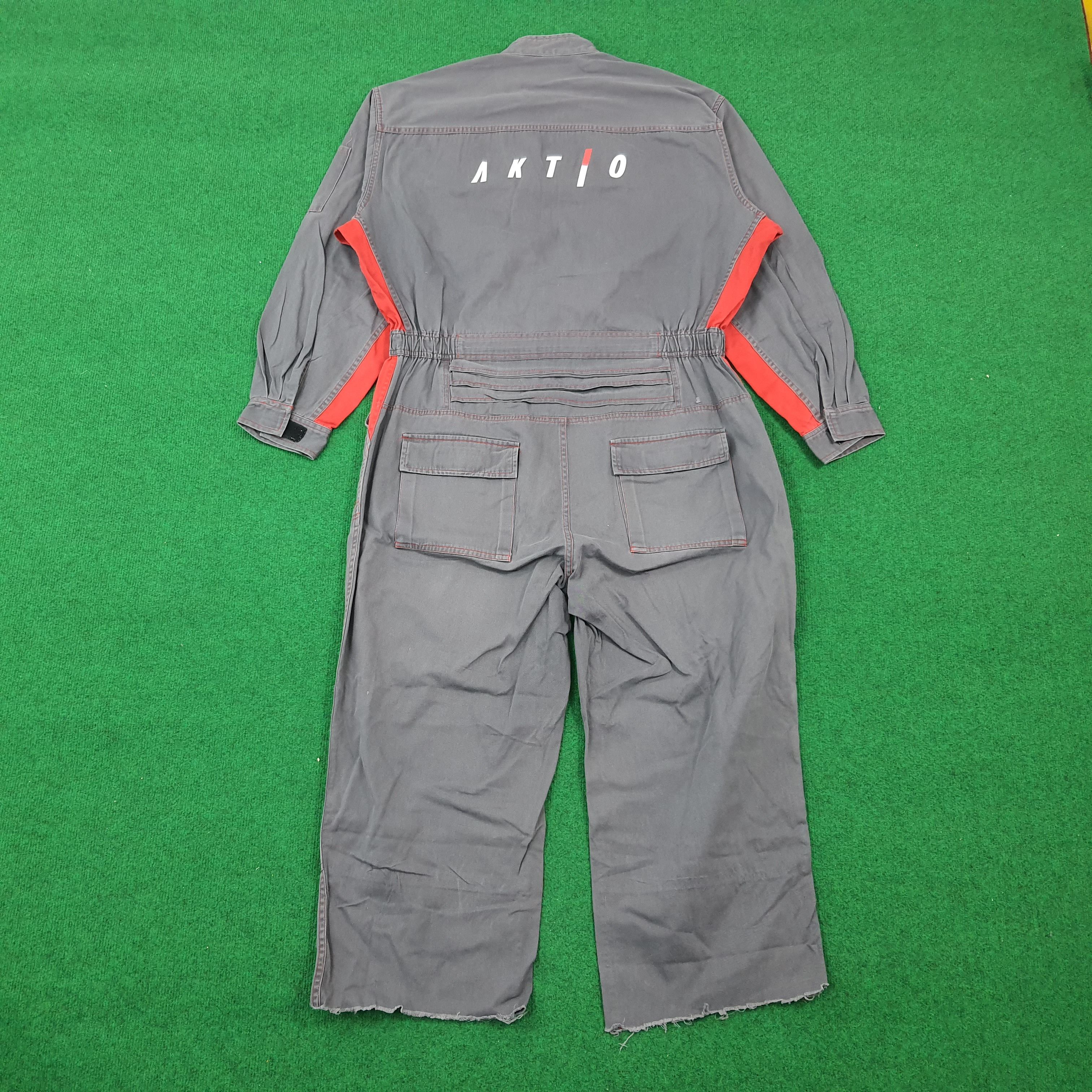 Japanese Brand × Vintage Vintage Aktio Japan Construction Brand workwear Jacket Size US XL / EU 56 / 4 - 2 Thumbnail