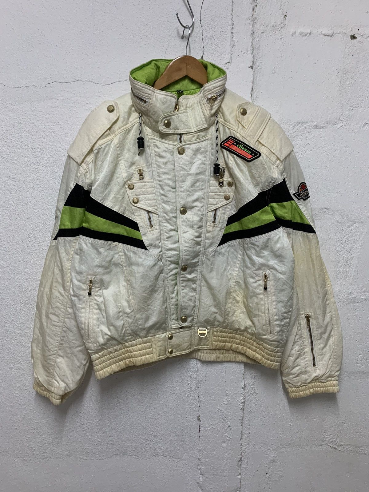 Ellesse Vintage Ski Ellesse Hooded Size US XL / EU 56 / 4 - 1 Thumbnail