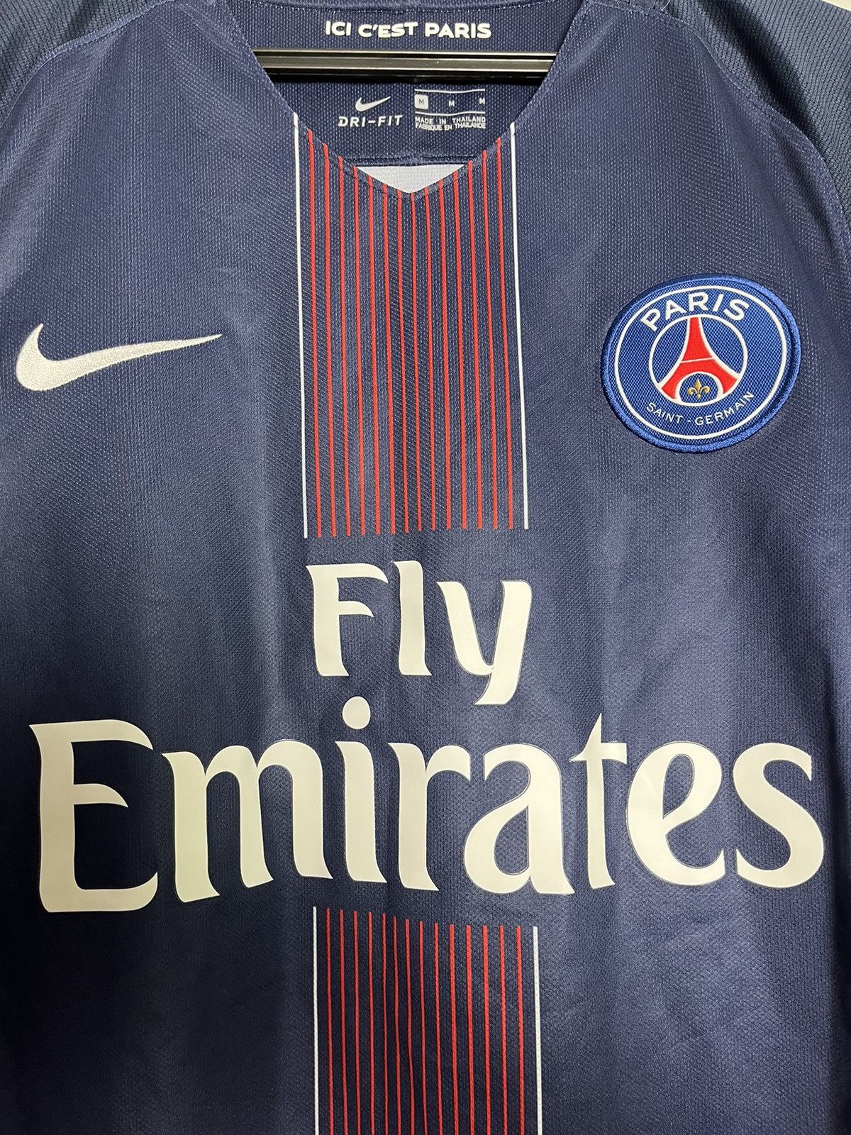Nike Nike PSG Paris saint germain 2016 tshirt soccer jersey Size US M / EU 48-50 / 2 - 5 Thumbnail