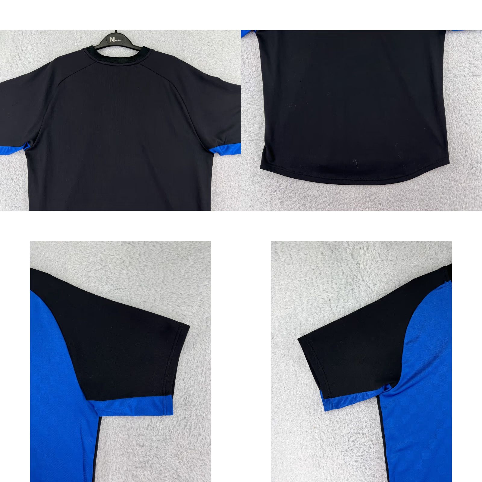 Nike Nike Dri-Fit Shirt Mens Medium Blue Short Sleeve V-Neck Soccer Activewear Poly Polyester Brand Nike Regular Fit 90s? Size US M / EU 48-50 / 2 - 8 Thumbnail