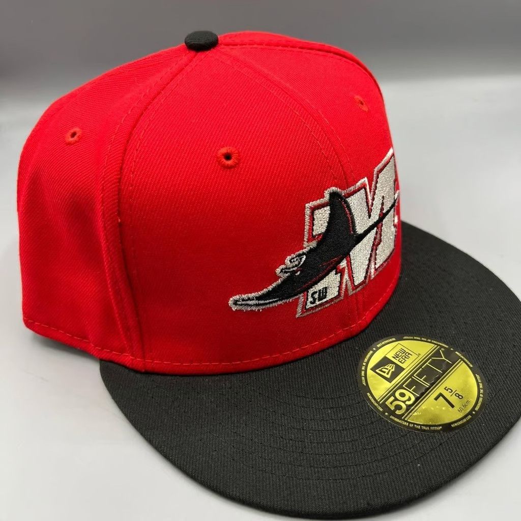 New Era Melbourne Aces Hat Men 7 5/8 59Fifty New Era ABL Fitted Cap Size ONE SIZE - 3 Thumbnail