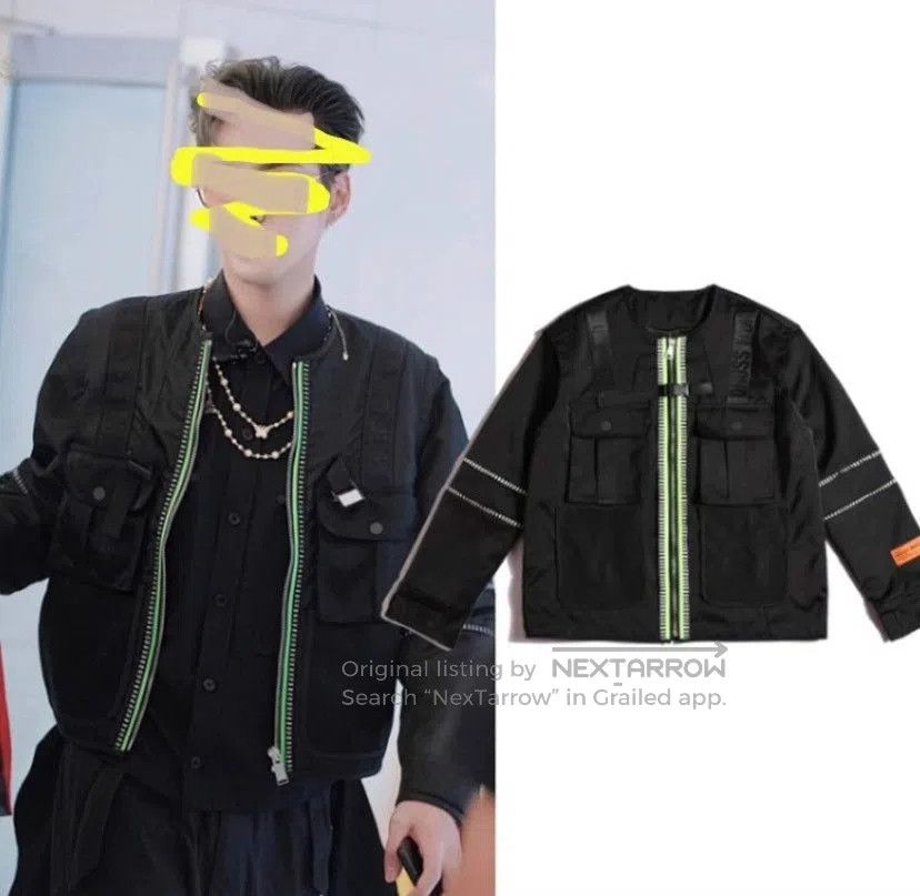 Heron Preston Heron Preston Detachable Sleeve Utility Jacket. Size US M / EU 48-50 / 2 - 8 Thumbnail