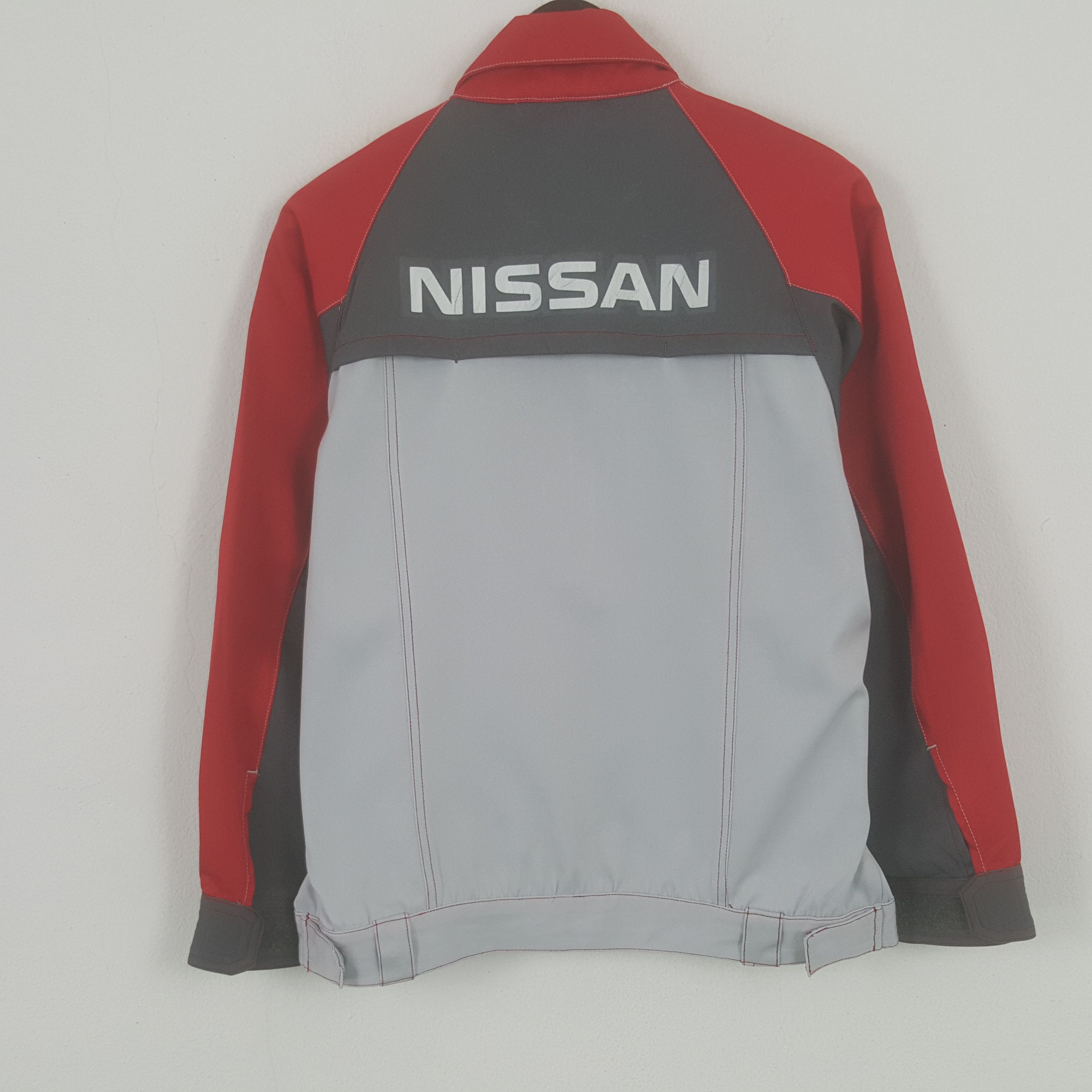 Japanese Brand × Vintage Vintage Nissan Zipper Sport Racing Uniform Jacket Size US M / EU 48-50 / 2 - 1 Thumbnail