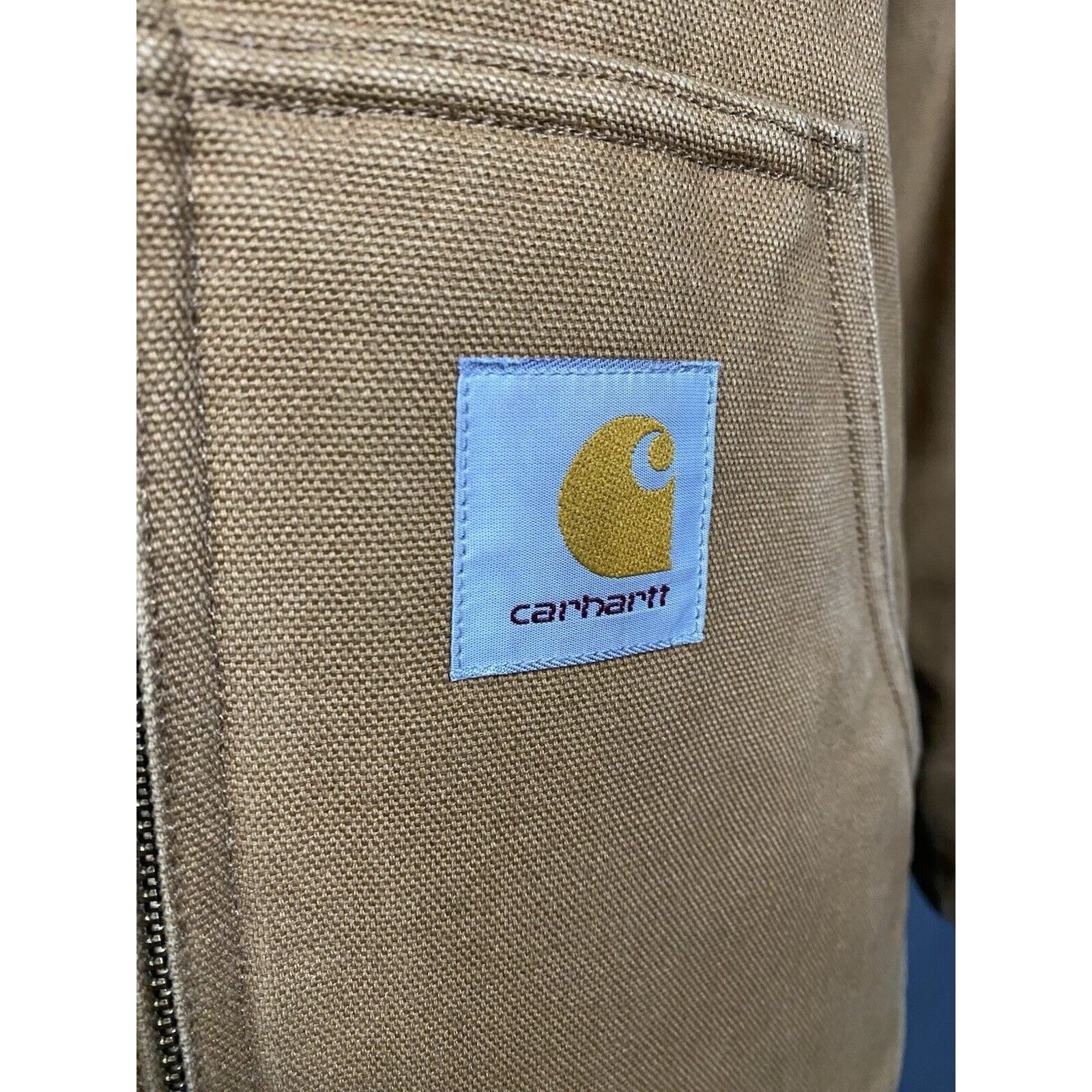 Carhartt MINT! Carhartt Active Men's Brown Beige Insulated Hooded Jac Size US M / EU 48-50 / 2 - 9 Thumbnail