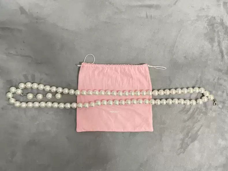 Undercover Undercover aw01 D.V.F pearl belt and bullet contemporaneous Size ONE SIZE - 2 Thumbnail