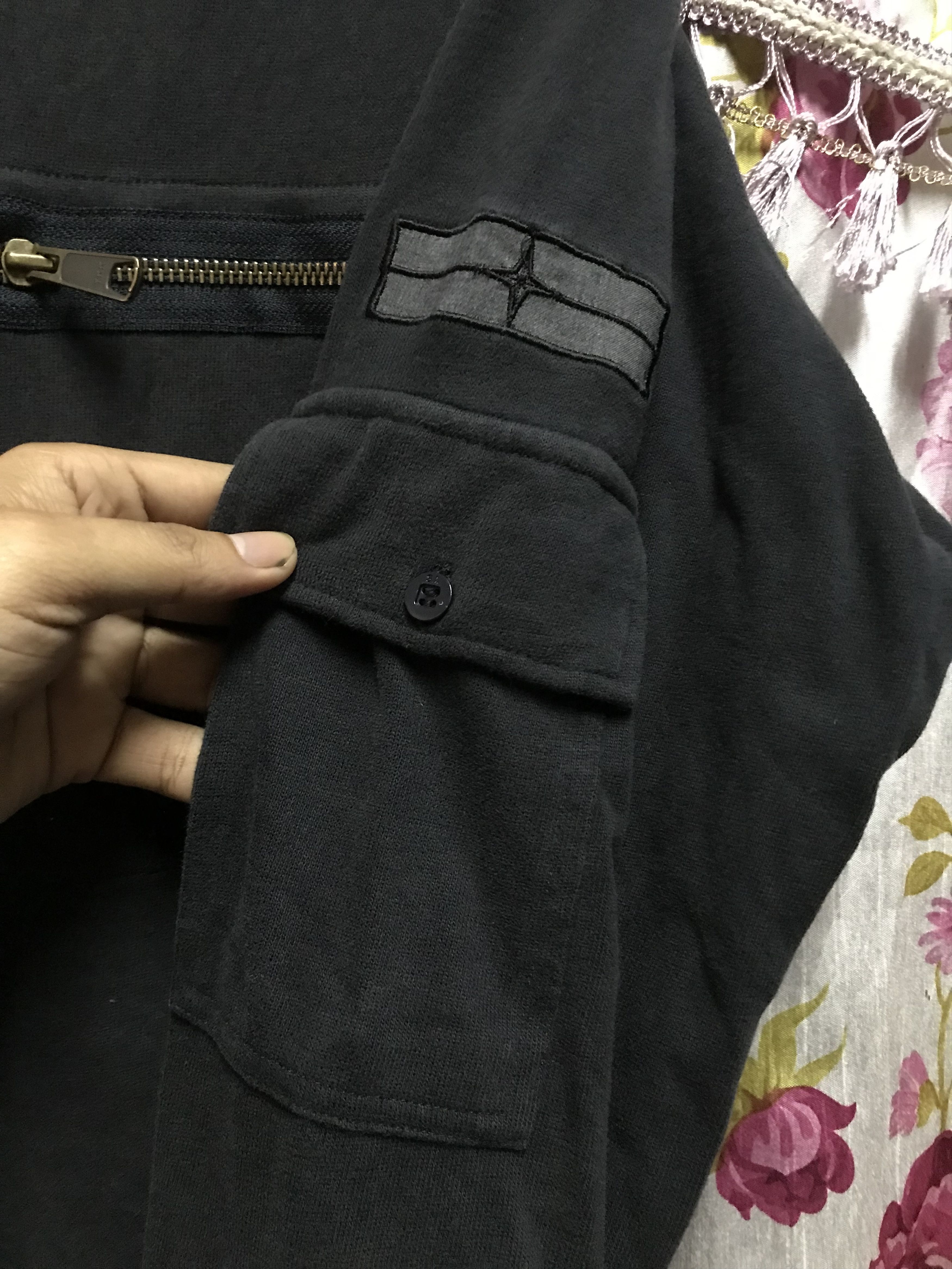 Stone Island Stone Island Denim Sweatshirt Zipper Full Size US XXL / EU 58 / 5 - 8 Thumbnail