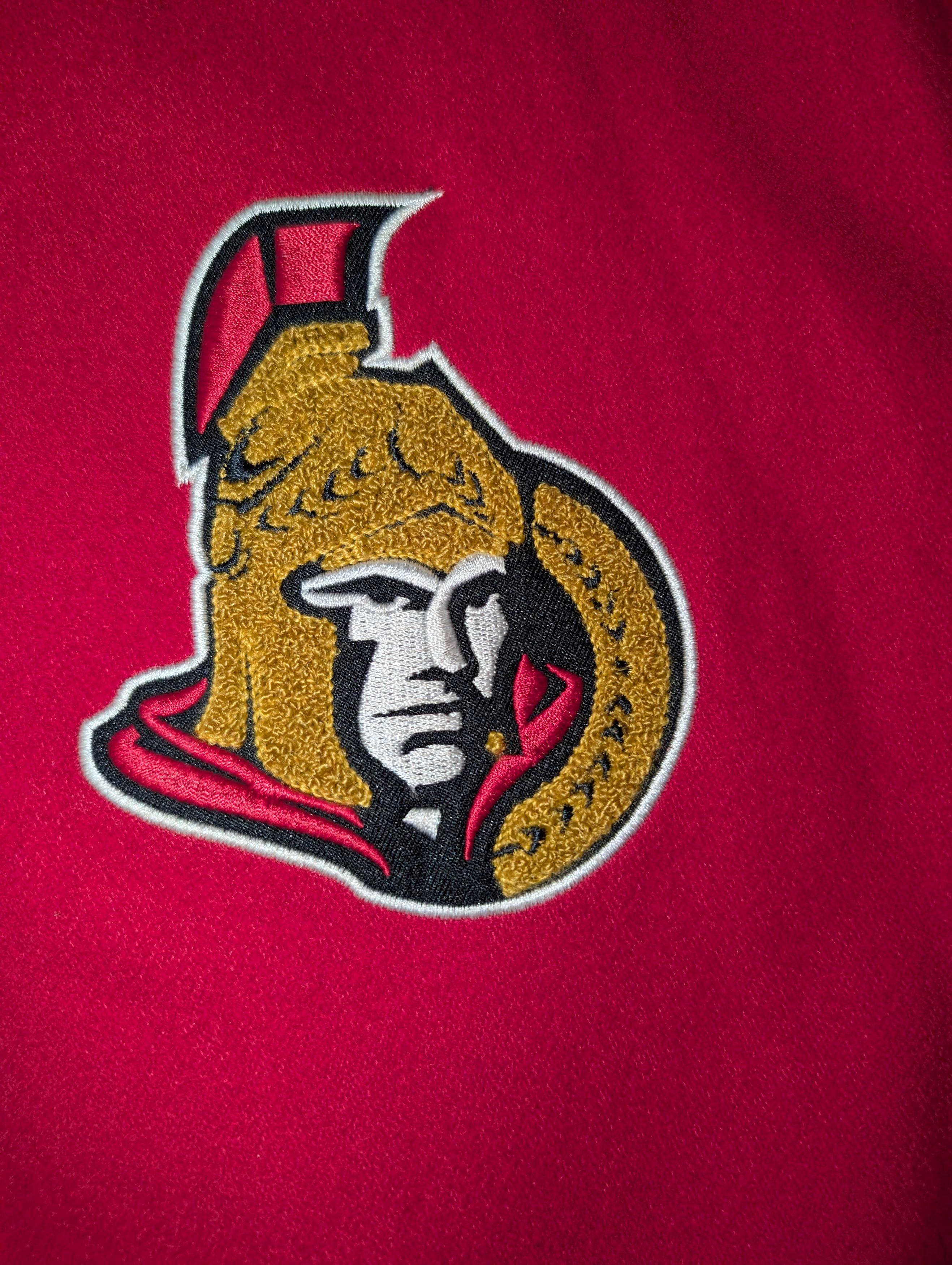 NHL NHL RED OTTAWA SENATOR VARISITY COTTON JACKET Size US M / EU 48-50 / 2 - 2 Thumbnail