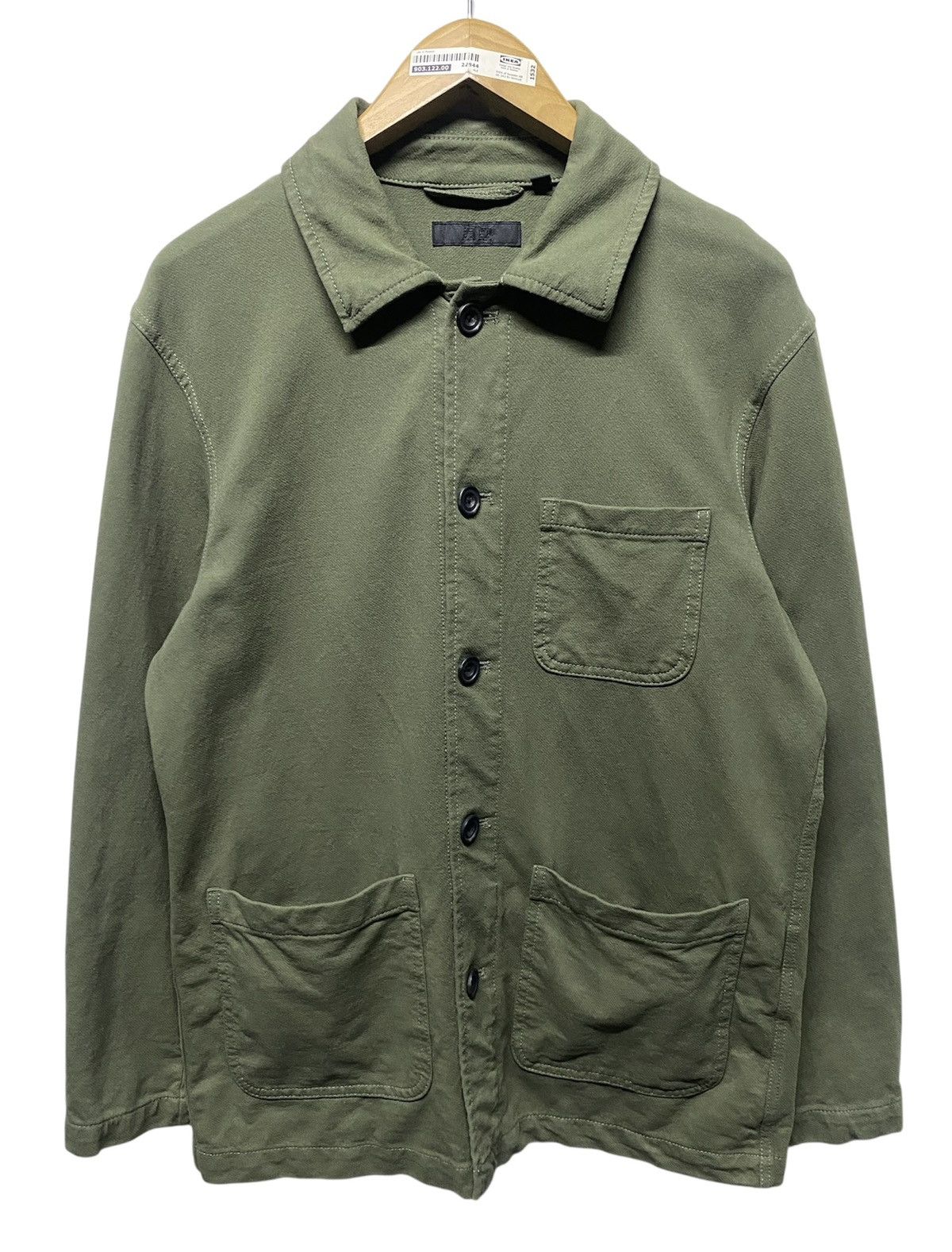 Uniqlo Uniqlo Olive Green Over Shirts Size US L / EU 52-54 / 3 - 1 Thumbnail