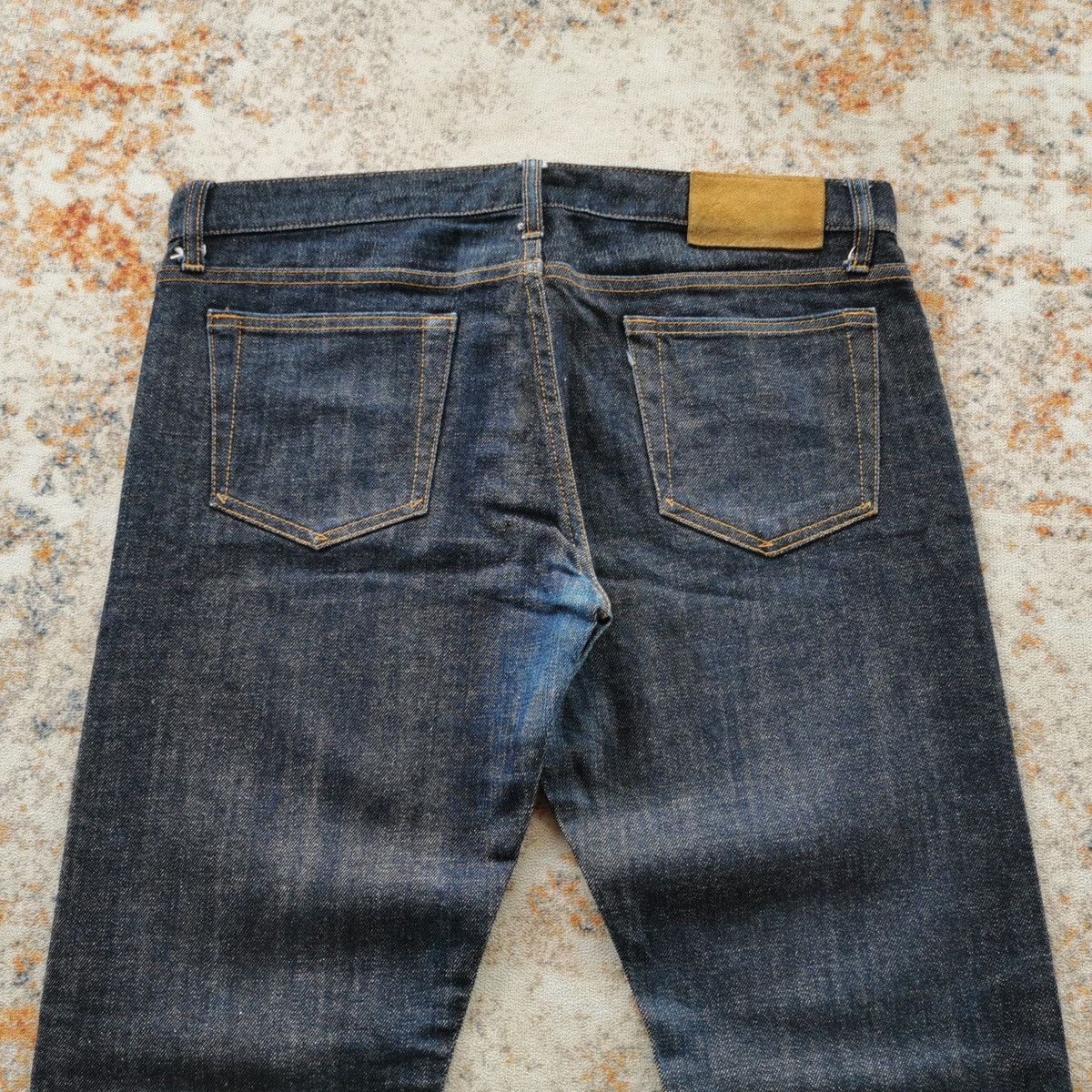 Japanese Brand × Jean Stooge Selvedge Denim Jeans Size US 35 - 5 Thumbnail
