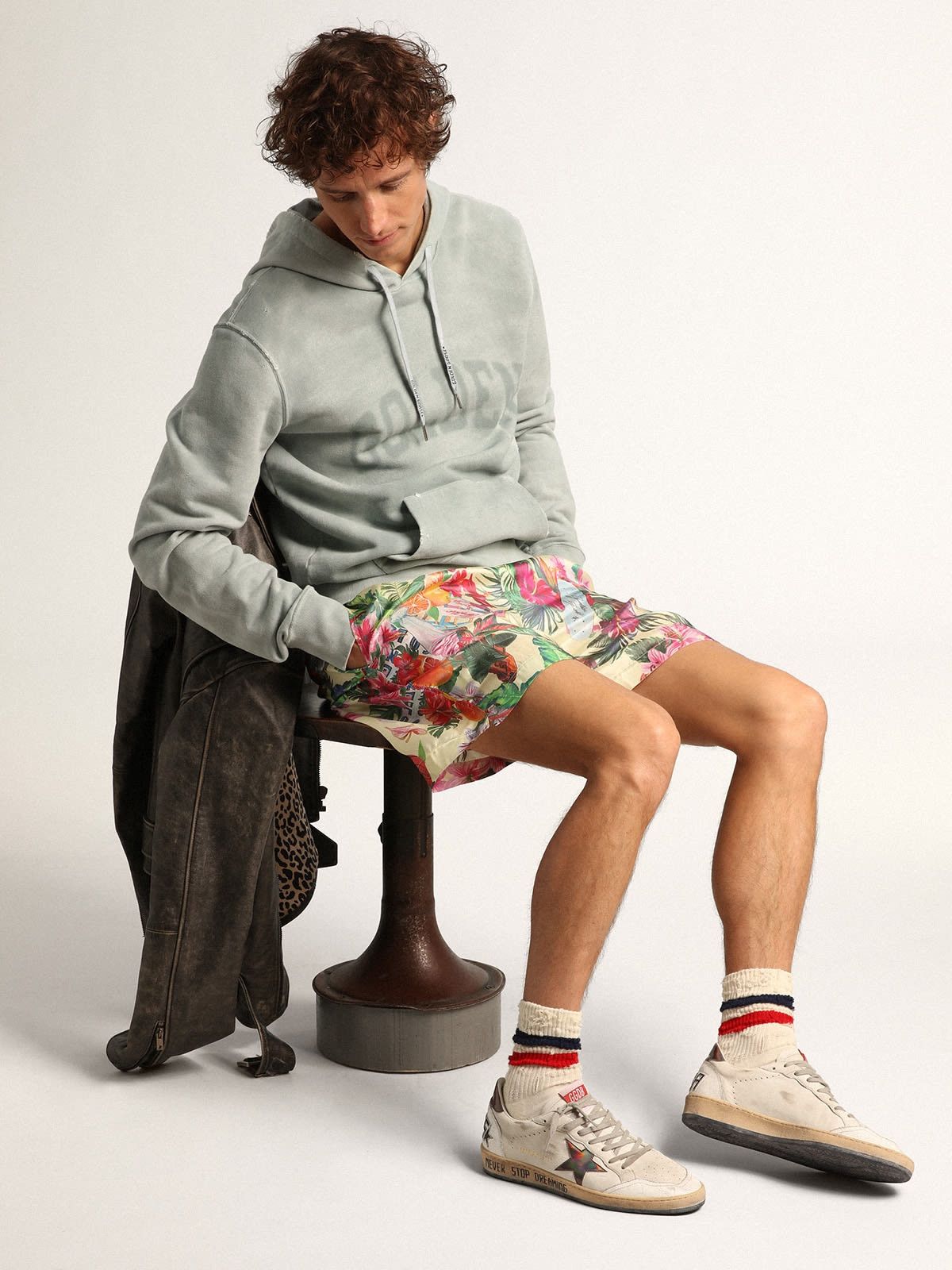 Golden Goose o1w1db10725 Ball Star Low-Top Sneakers in Multicolor Size US 10 / EU 43 - 3 Thumbnail