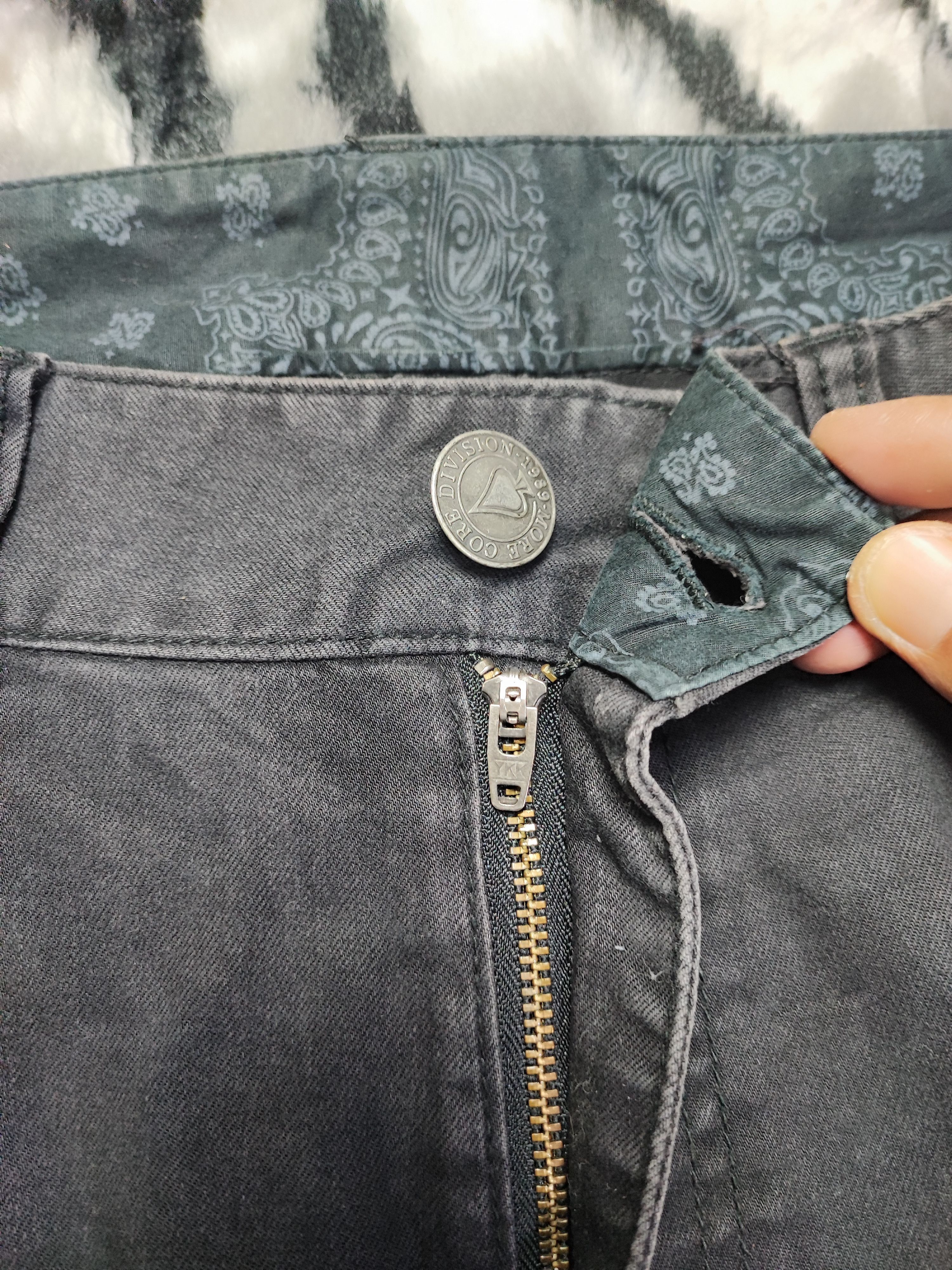 Number (N)ine MCD Thrashed Distressed Jeans ERD Grunge Chrome Size US 34 / EU 50 - 8 Thumbnail