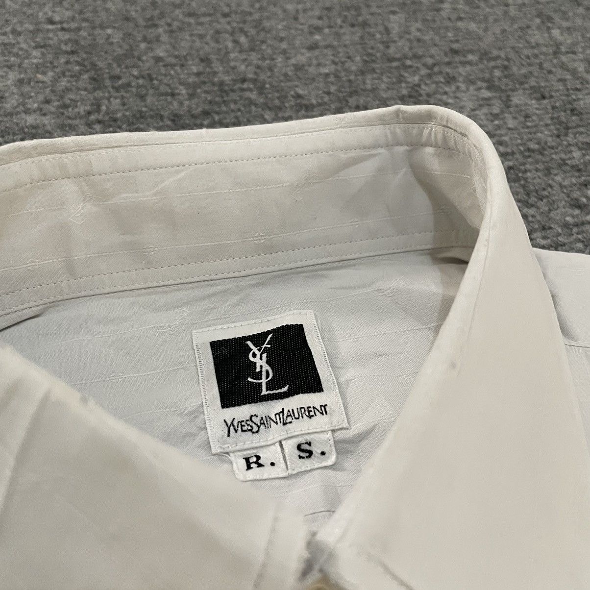 Yves Saint Laurent Yves Saint Laurent Shirt Button Up Size US L / EU 52-54 / 3 - 3 Thumbnail