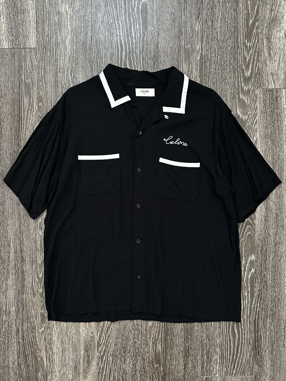 Celine Celine Bowling Shirt | Grailed