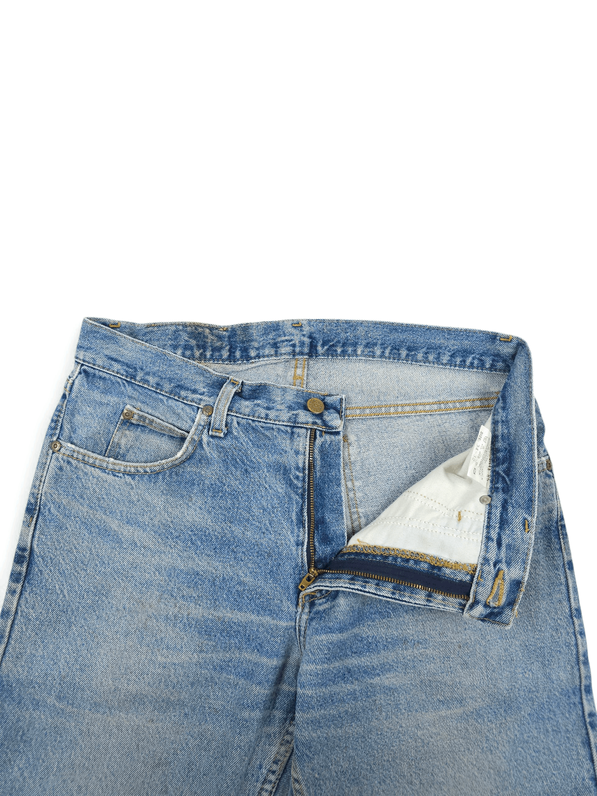 Lee 💎 90's Vintage 34/32 Lee Range Regular Denim Jeans Y2K Size US 34 / EU 50 - 7 Thumbnail