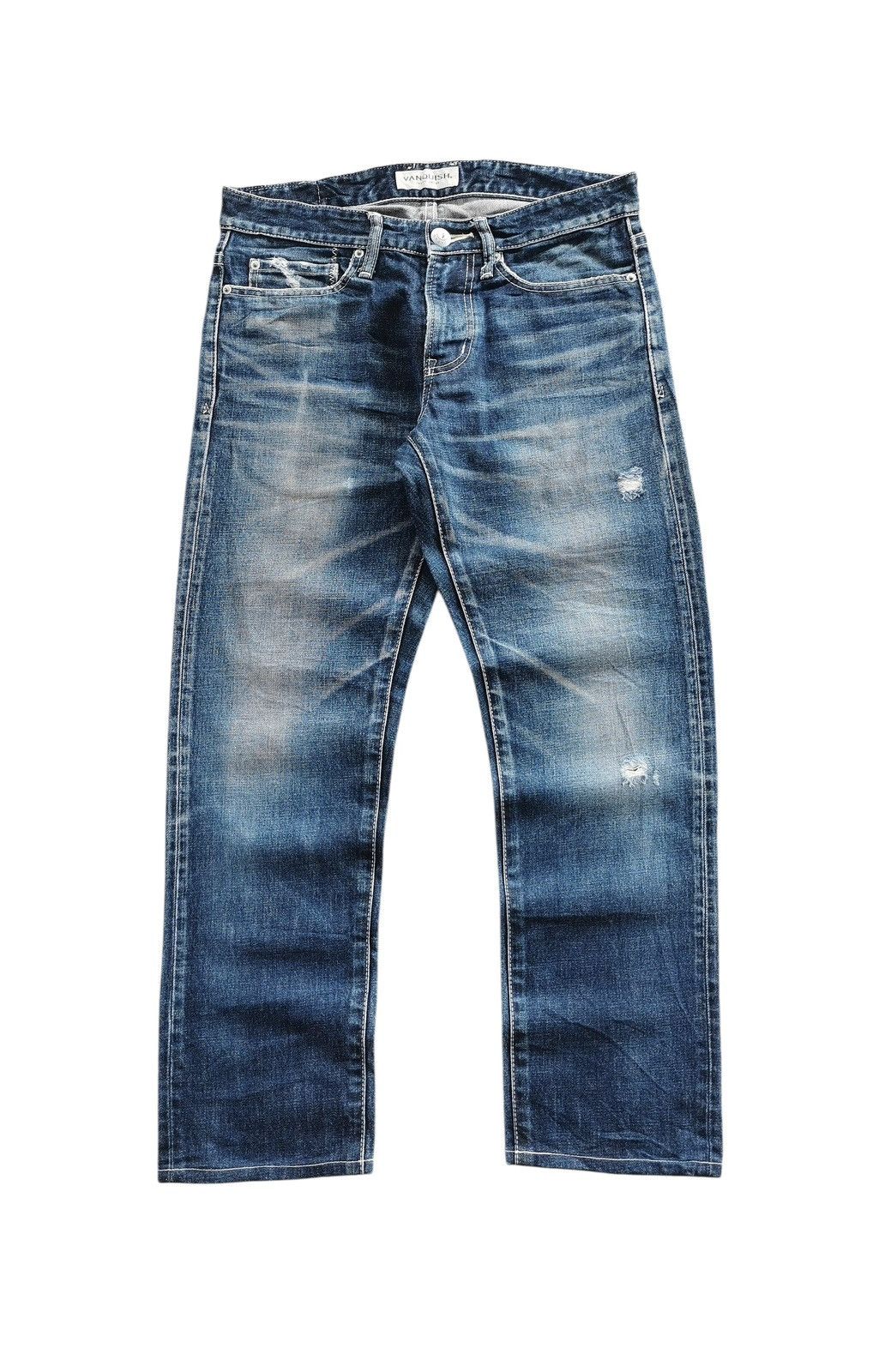 Fragment Design × Vanquish Vanquish Distressed Japan Jeans Size US 32 / EU 48 - 1 Thumbnail