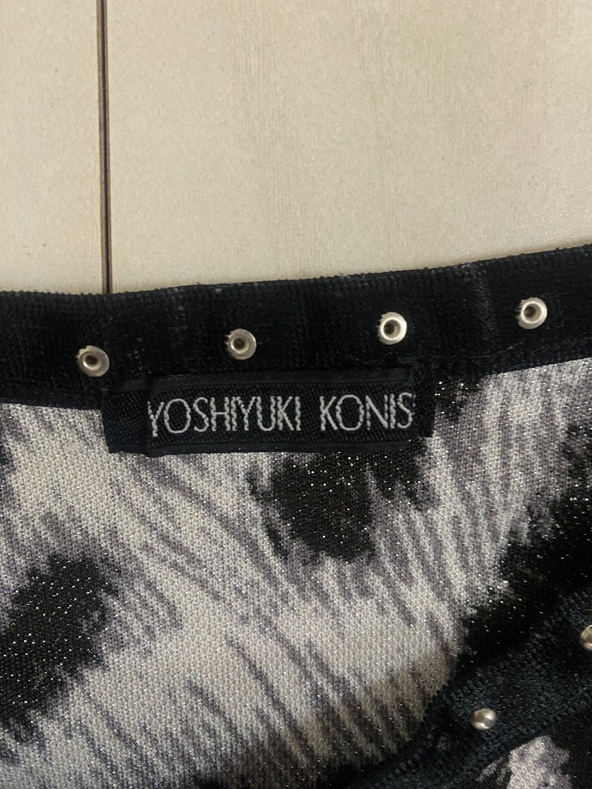 Yoshiyuki Konishi 1996 leopard print mesh top Size US S / EU 44-46 / 1 - 5 Thumbnail