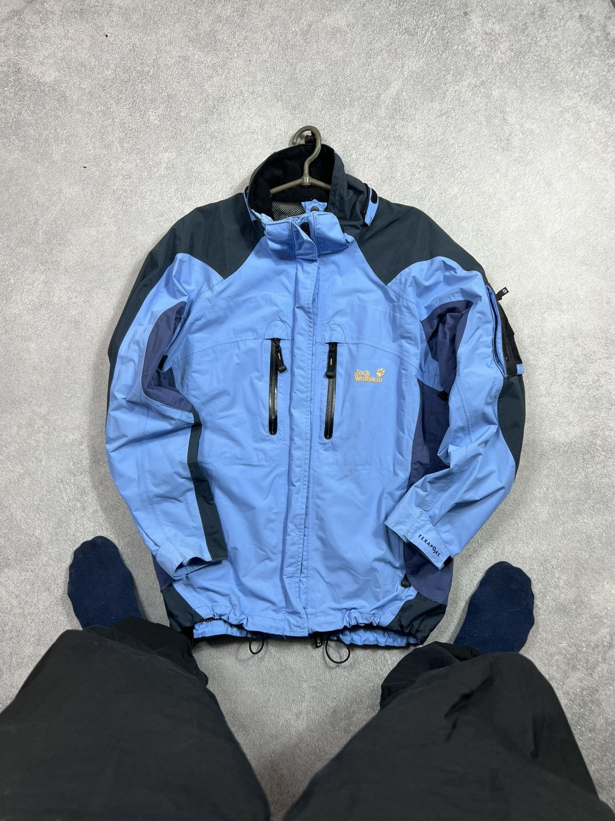 Jack Wolfskin Vintage Jack Wolfskin Texapore Waterproof Jacket Size S Size S / US 4 / IT 40 - 1 Thumbnail