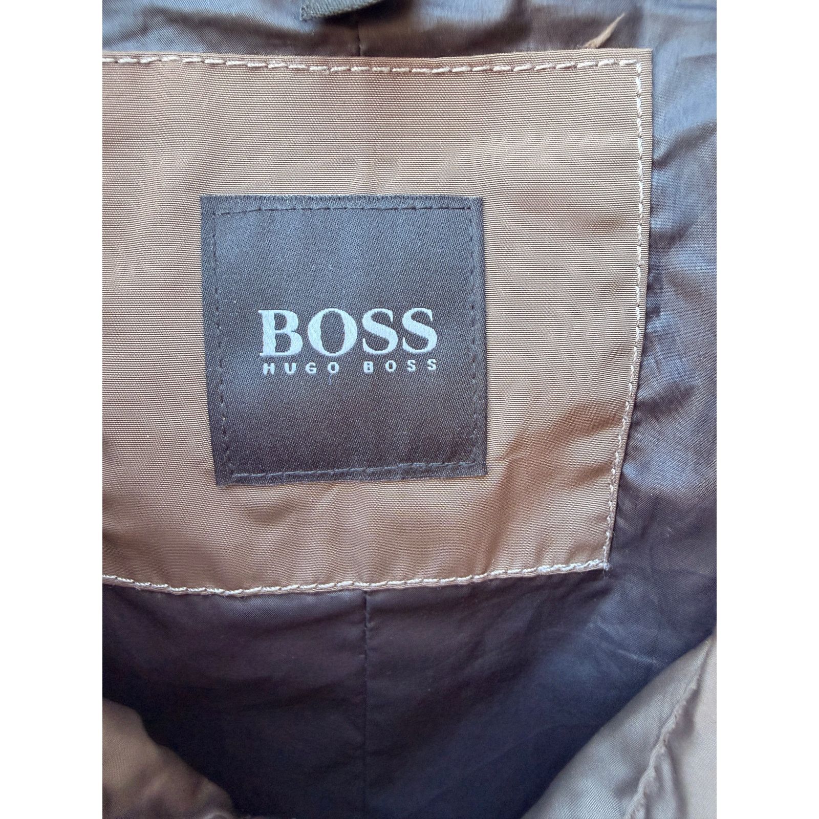 Hugo Boss Hugo Boss Brown Field Jacket Large Size US L / EU 52-54 / 3 - 3 Thumbnail