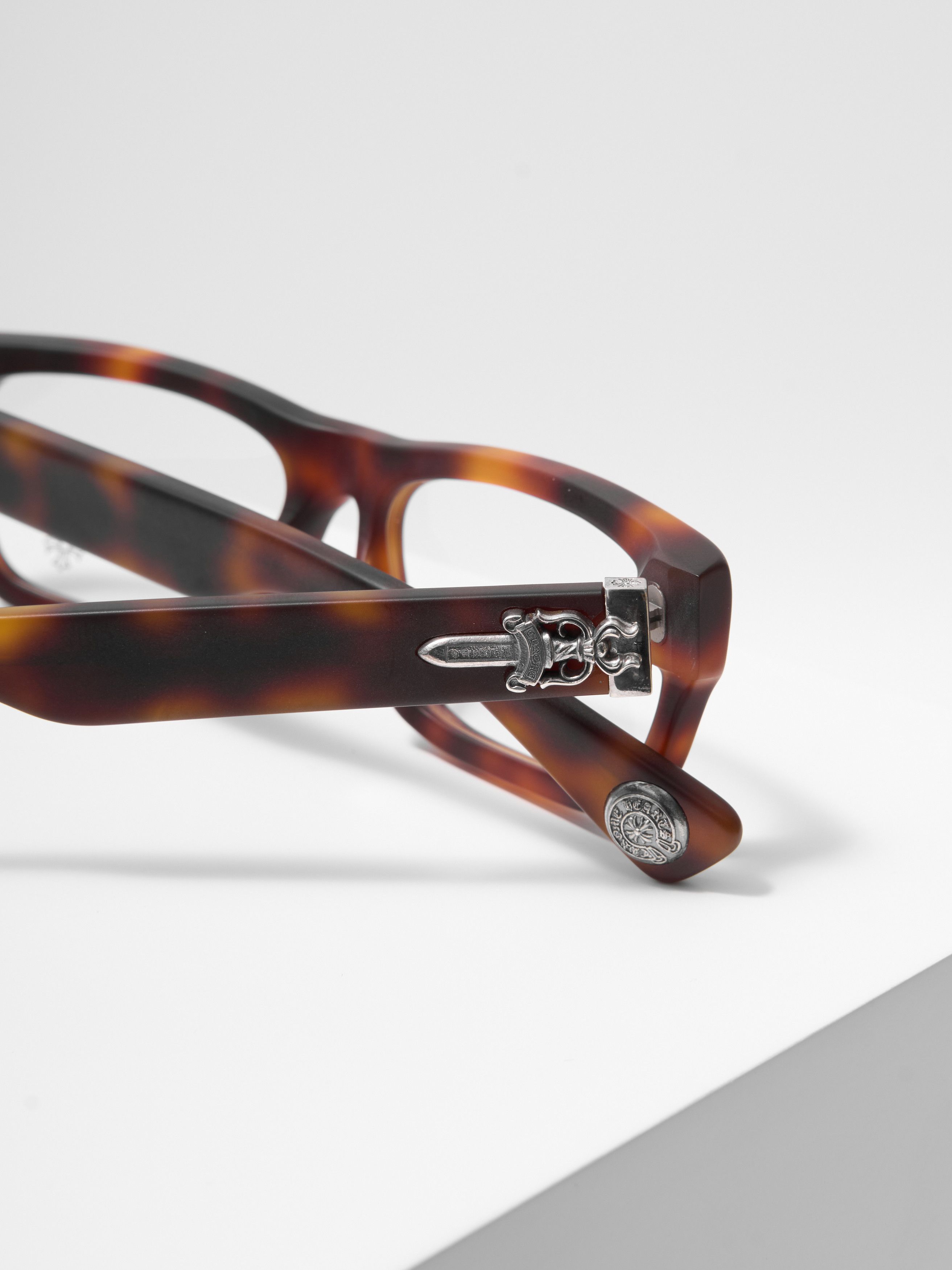 Chrome Hearts CHROME HEARTS INFLATABLE DATE-A MATTE BUTTERSCOTCH TORTOISE Size ONE SIZE - 8 Thumbnail