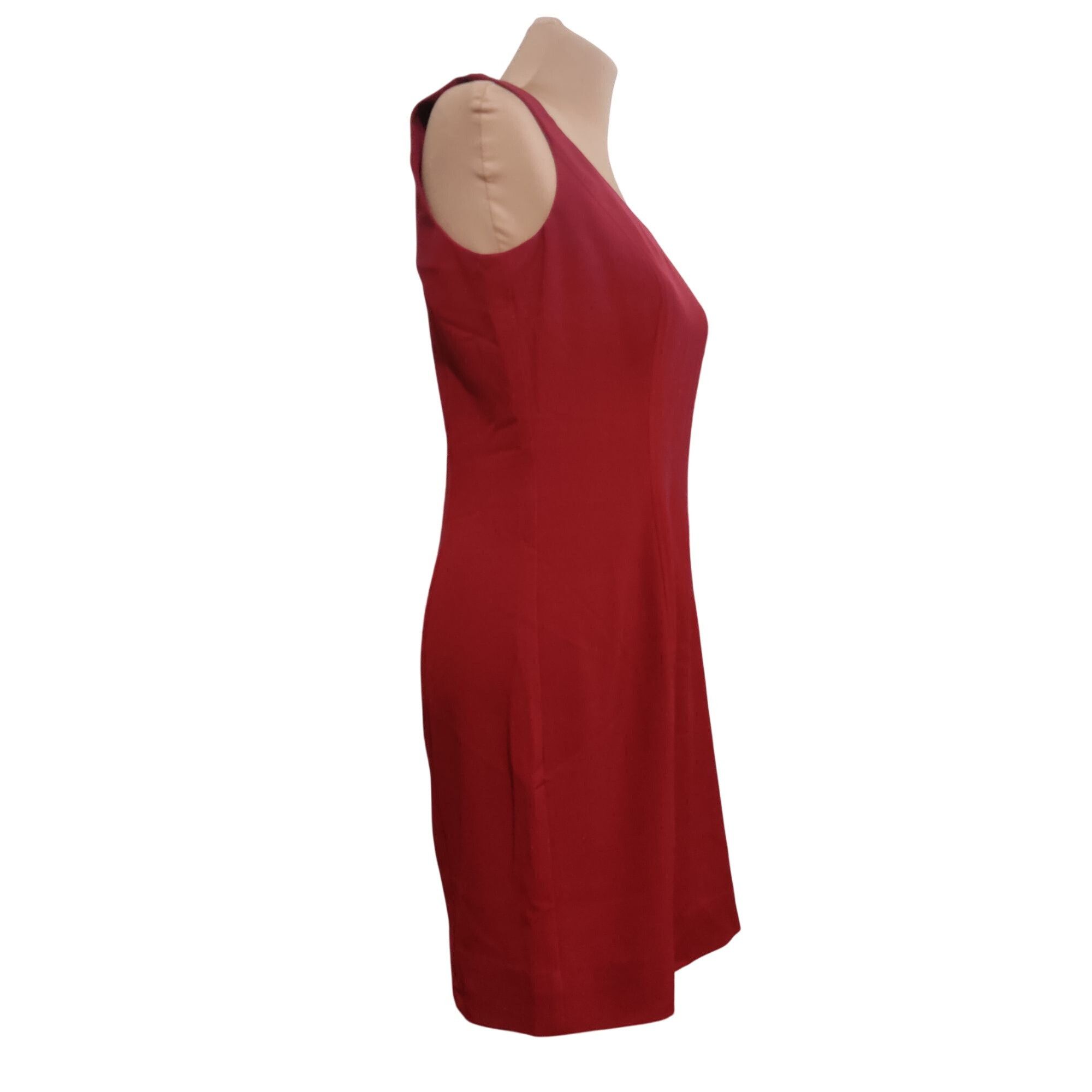 Other Newport News 8 Red Sleeveless Sheath Dress Classic Minimalis Size M / US 6-8 / IT 42-44 - 2 Thumbnail