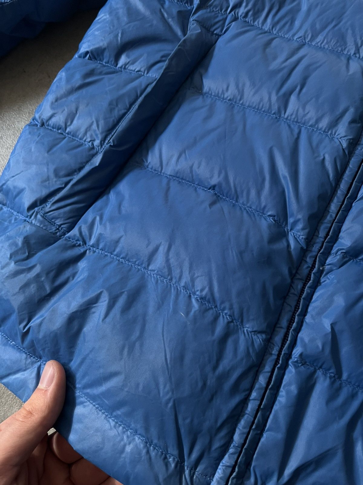 Prada Prada blue light puffer jacket logo rare Size US M / EU 48-50 / 2 - 10 Thumbnail