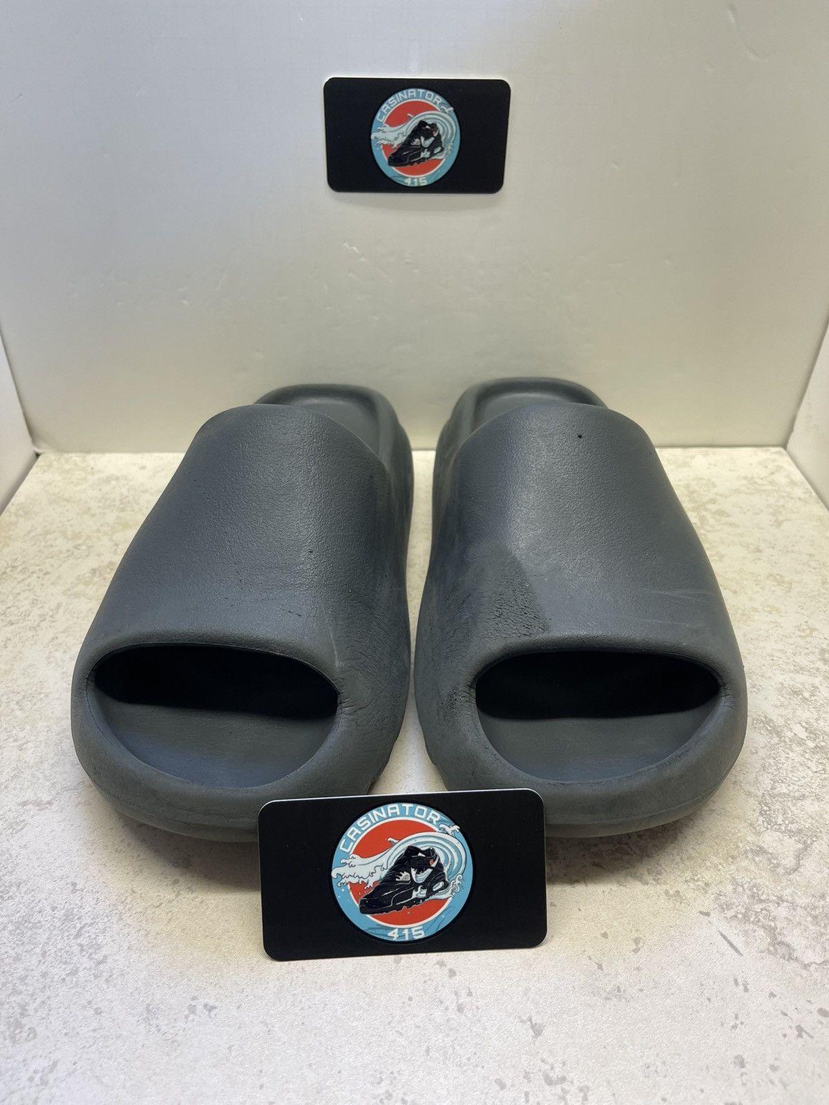 Adidas Yeezy Slide Dark Onyx Size 10