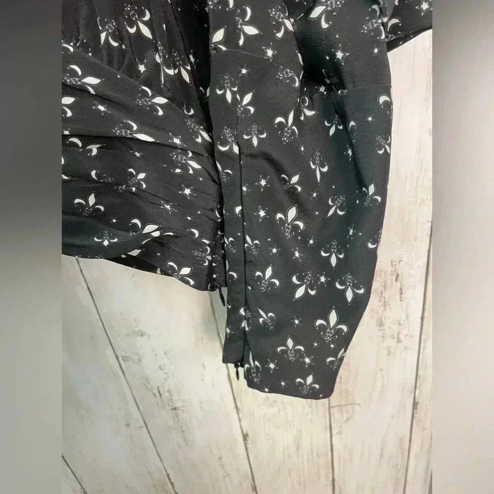 Redemption Redemption 100% silk blouse size12 black/special occasion Size XL / US 12-14 / IT 48-50 - 4 Thumbnail