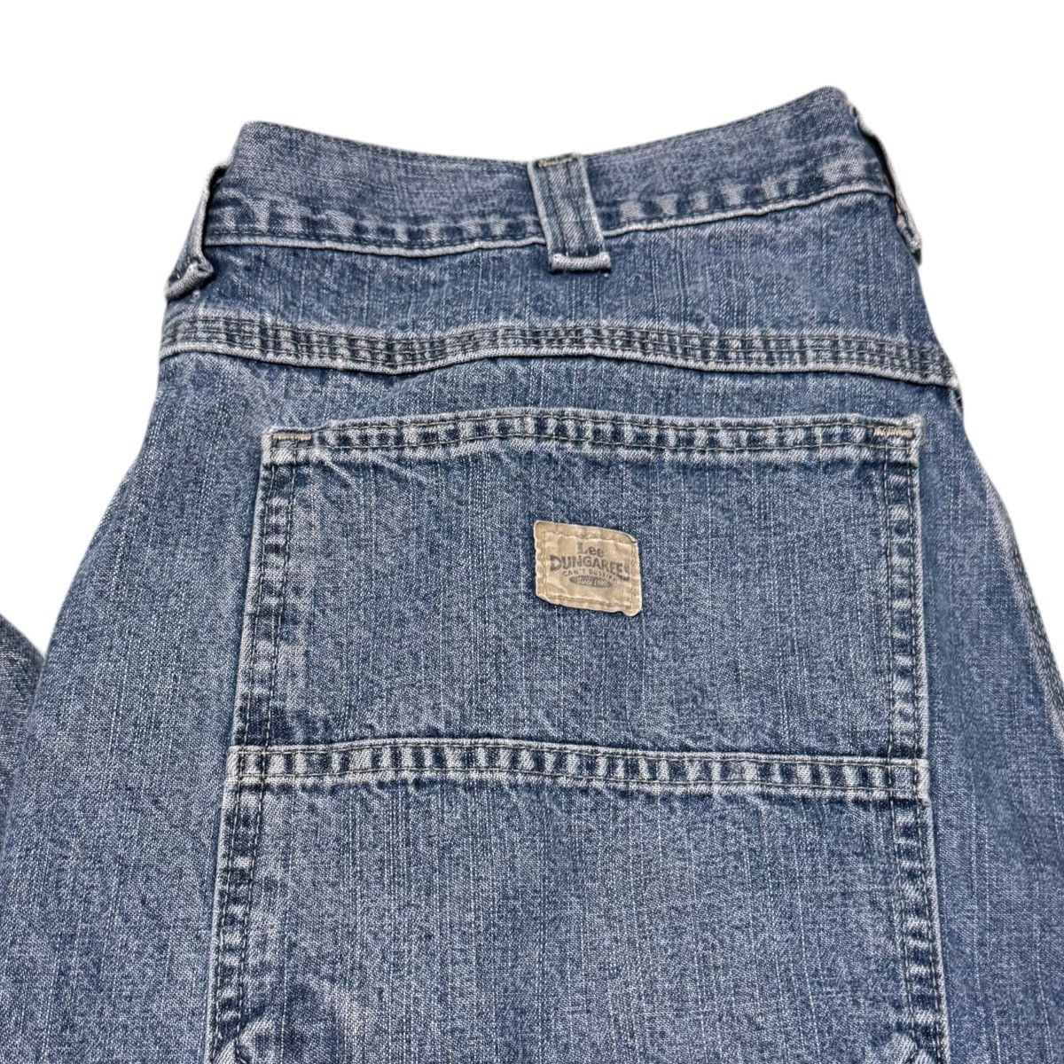 Lee × Vintage Vintage Lee Distressed Carpenter Jean Pants Men’s 36x30 Size US 36 / EU 52 - 2 Thumbnail