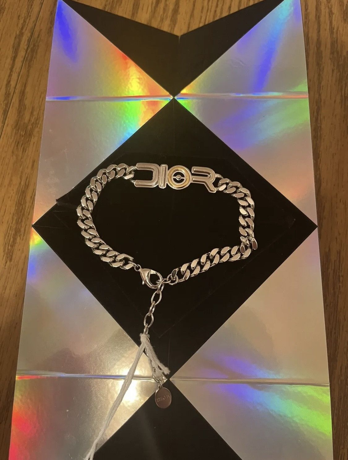 Dior Dior X Soryama Brass Logo Bracelet Size ONE SIZE - 2 Thumbnail
